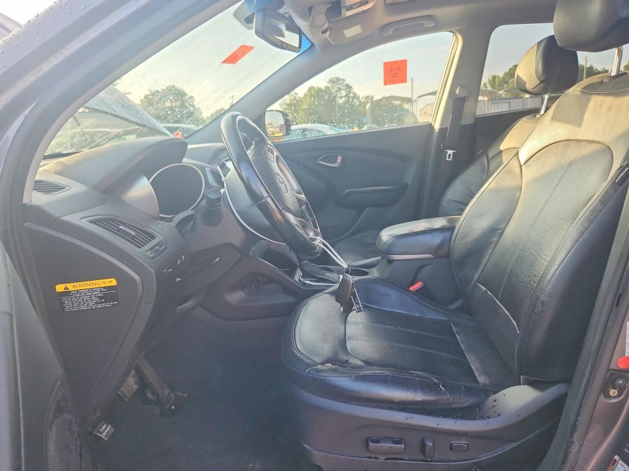 2014 Hyundai Tucson Limited Серый vin: KM8JU3AG7EU794481