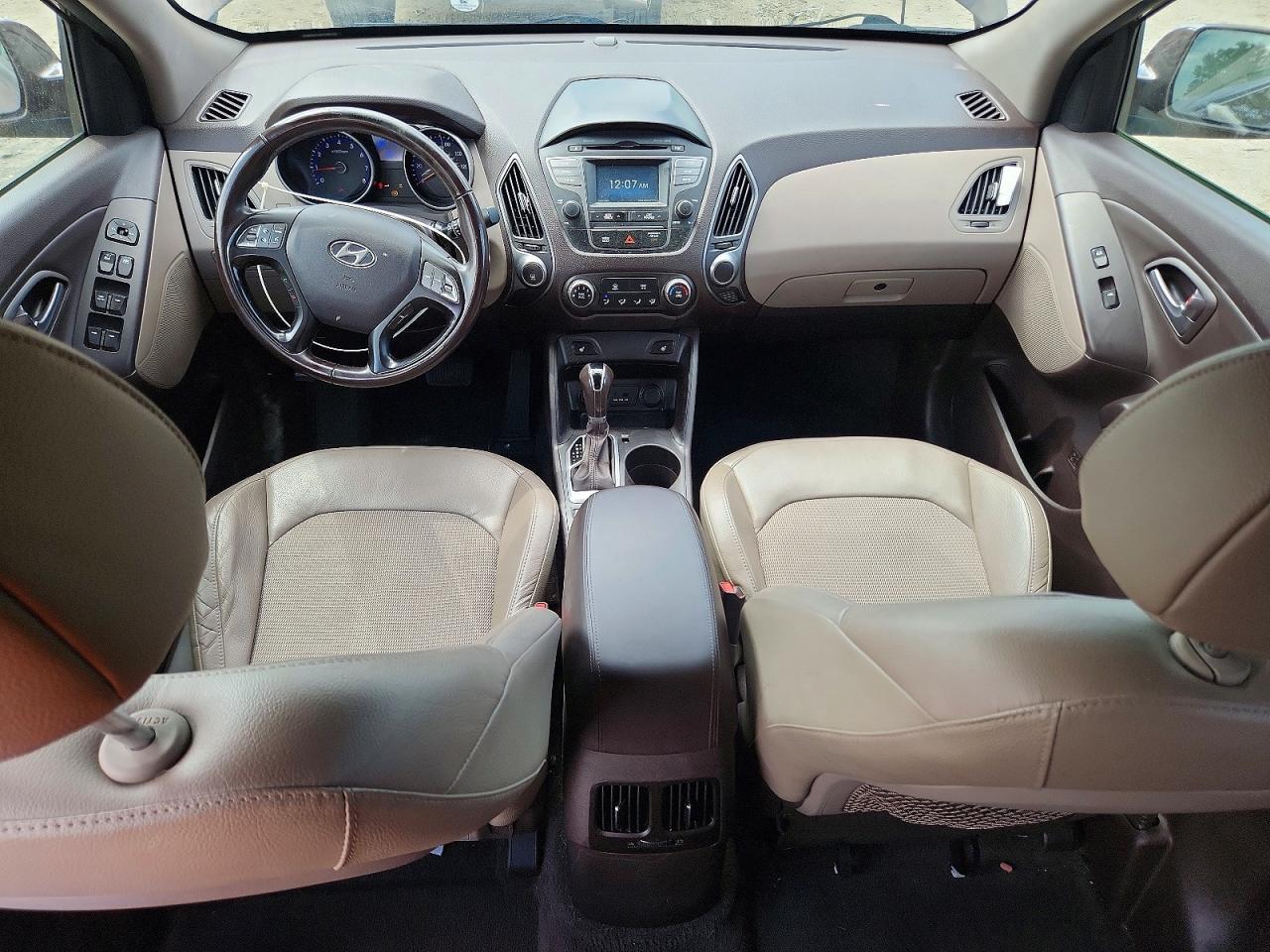 2014 Hyundai Tucson Se Коричневый vin: KM8JU3AG7EU839810