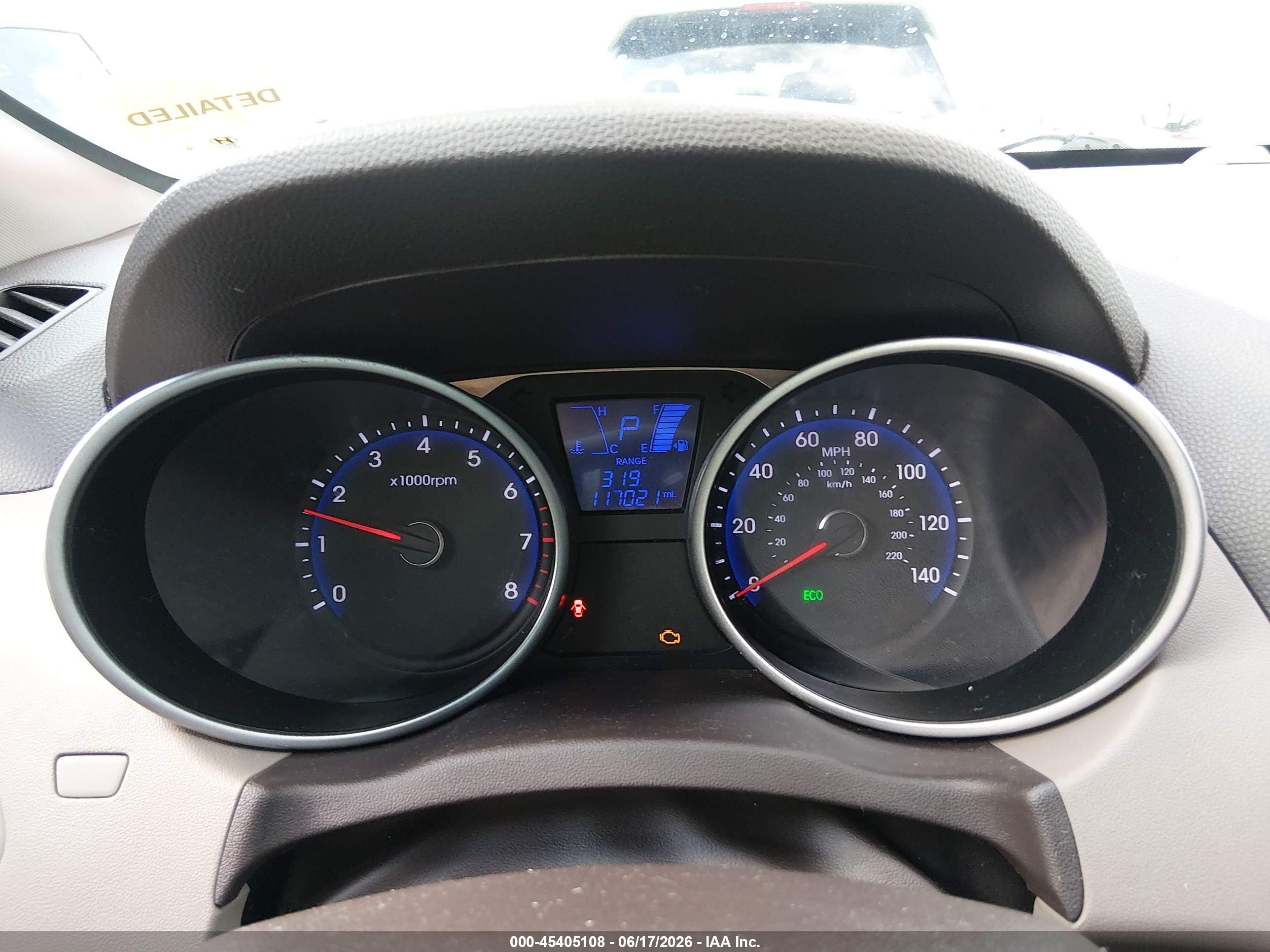 2014 Hyundai Tucson Se Белый vin: KM8JU3AG7EU880017