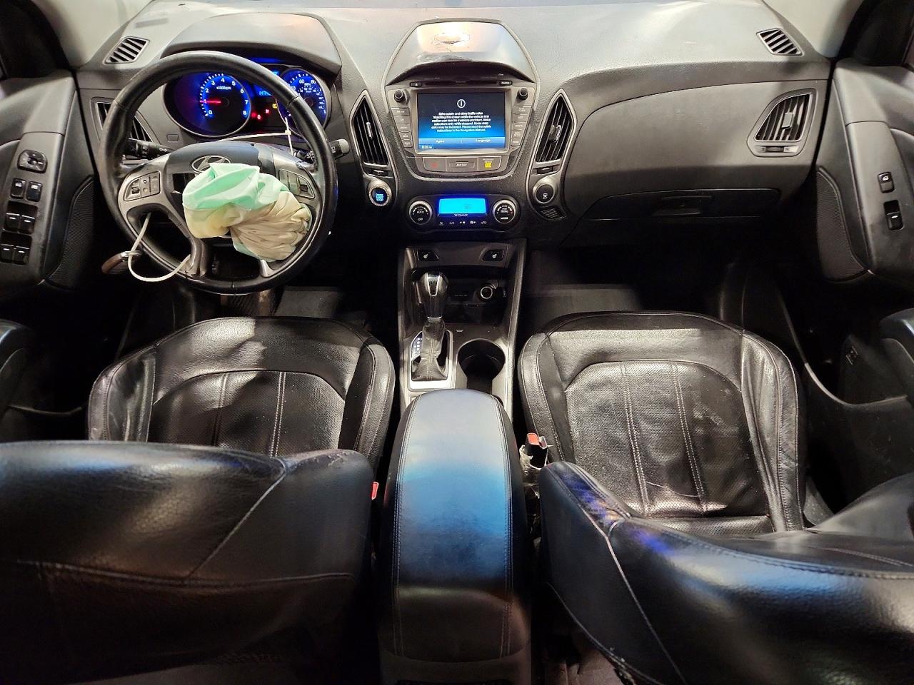2014 Hyundai Tucson Limited Silver vin: KM8JU3AG7EU894905