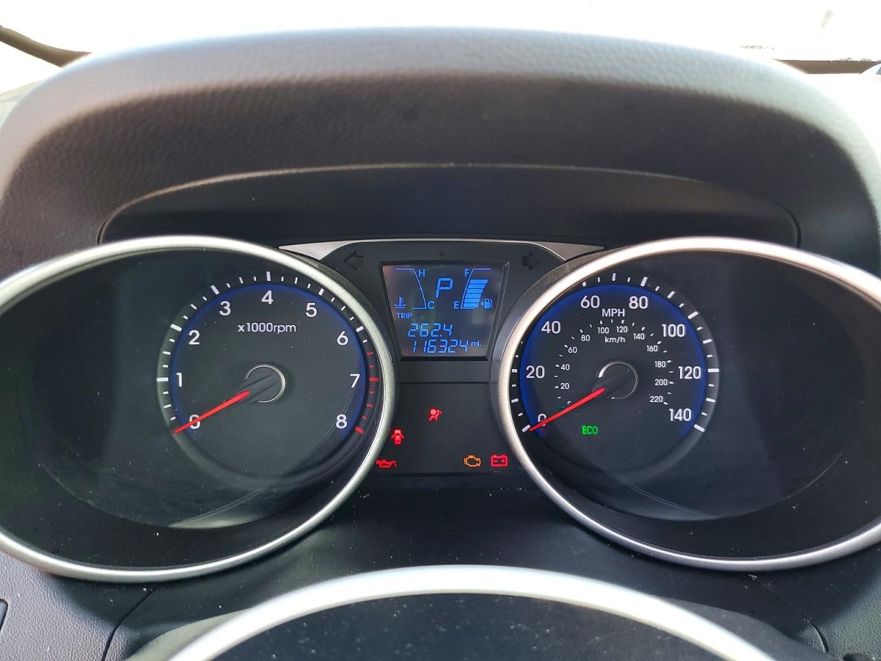 2014 Hyundai Tucson Se White vin: KM8JU3AG7EU927675