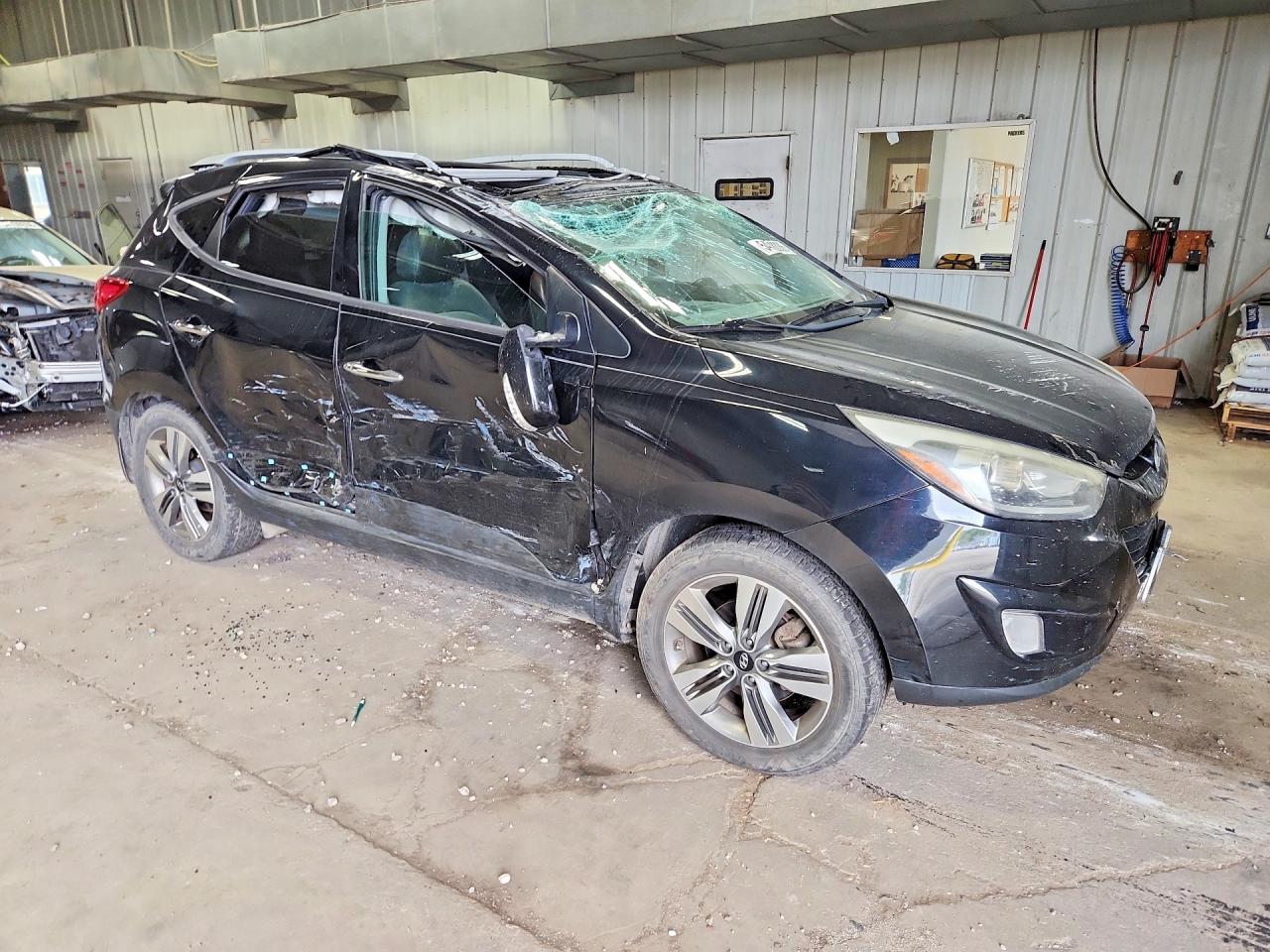 2015 Hyundai Tucson Limited Black vin: KM8JU3AG7FU009653