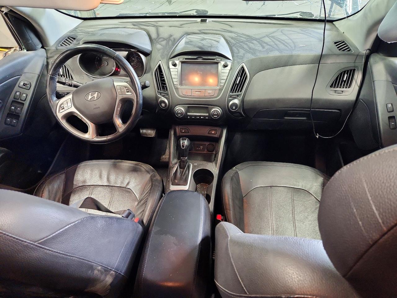 2015 Hyundai Tucson Limited Black vin: KM8JU3AG7FU009653