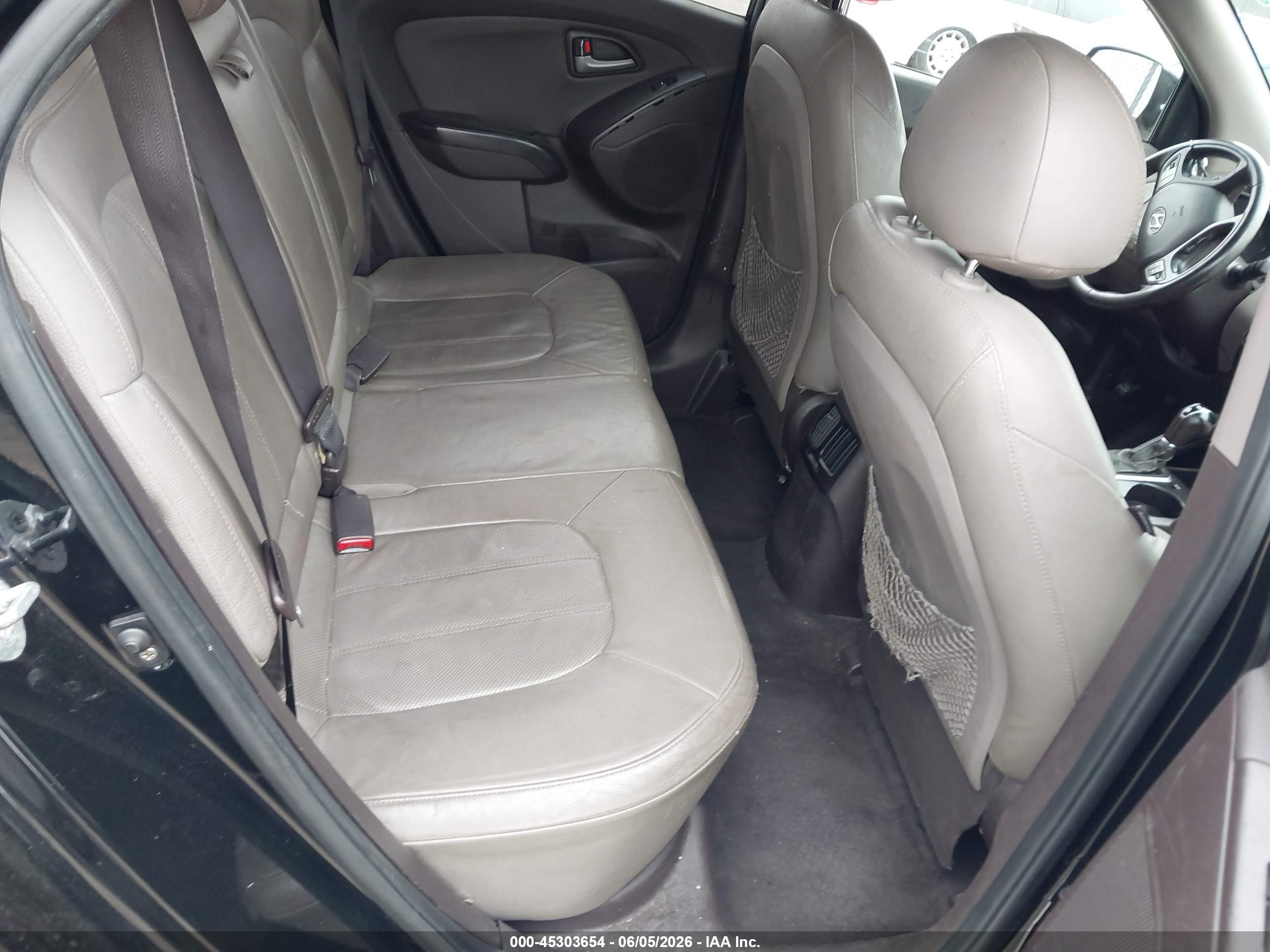 2015 Hyundai Tucson Limited Black vin: KM8JU3AG7FU041213