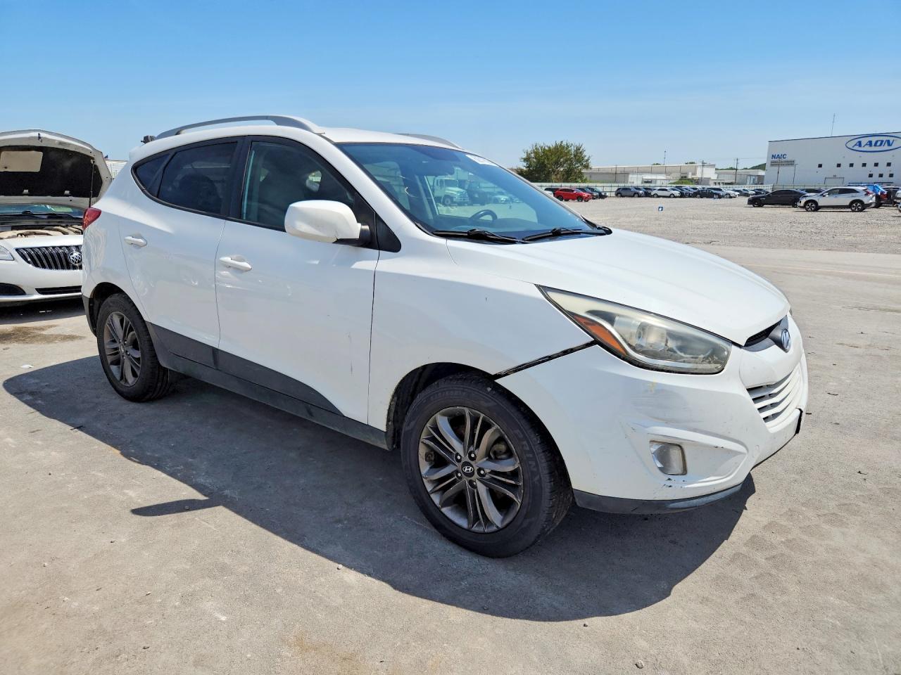 2015 Hyundai Tucson Se White vin: KM8JU3AG7FU080951