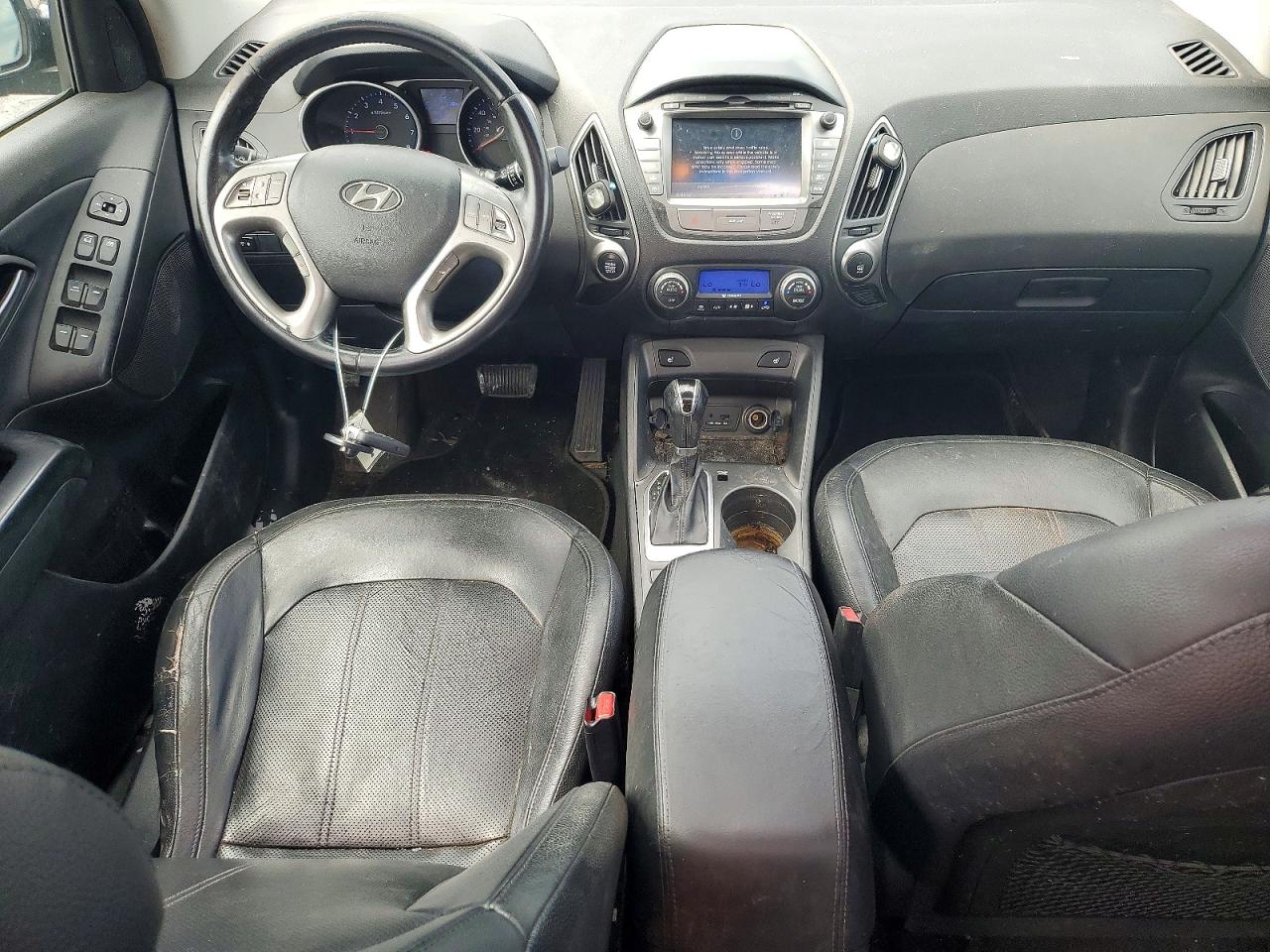 2015 Hyundai Tucson Limited Black vin: KM8JU3AG7FU952237