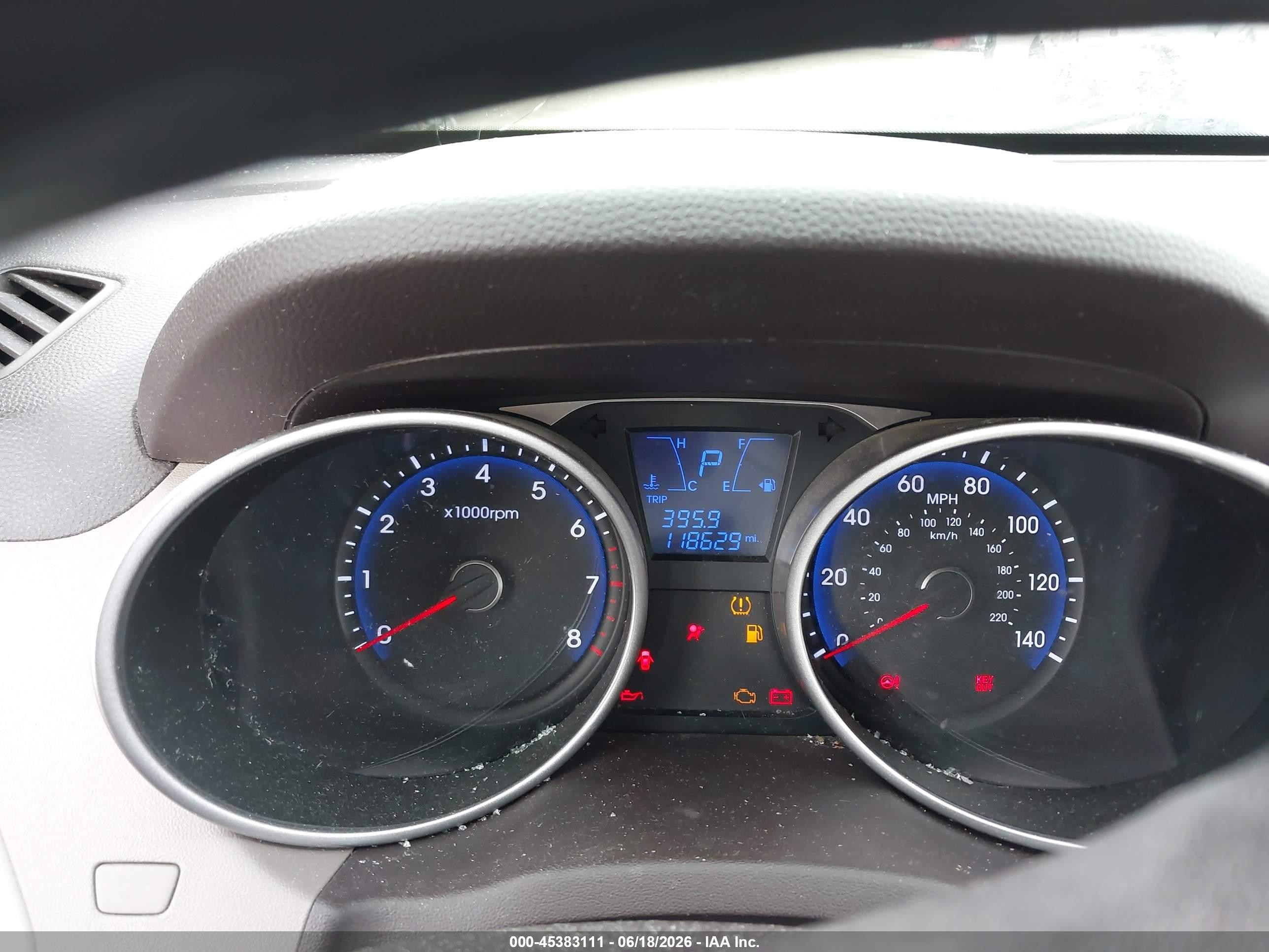 2014 Hyundai Tucson Limited Красный vin: KM8JU3AG8EU794344
