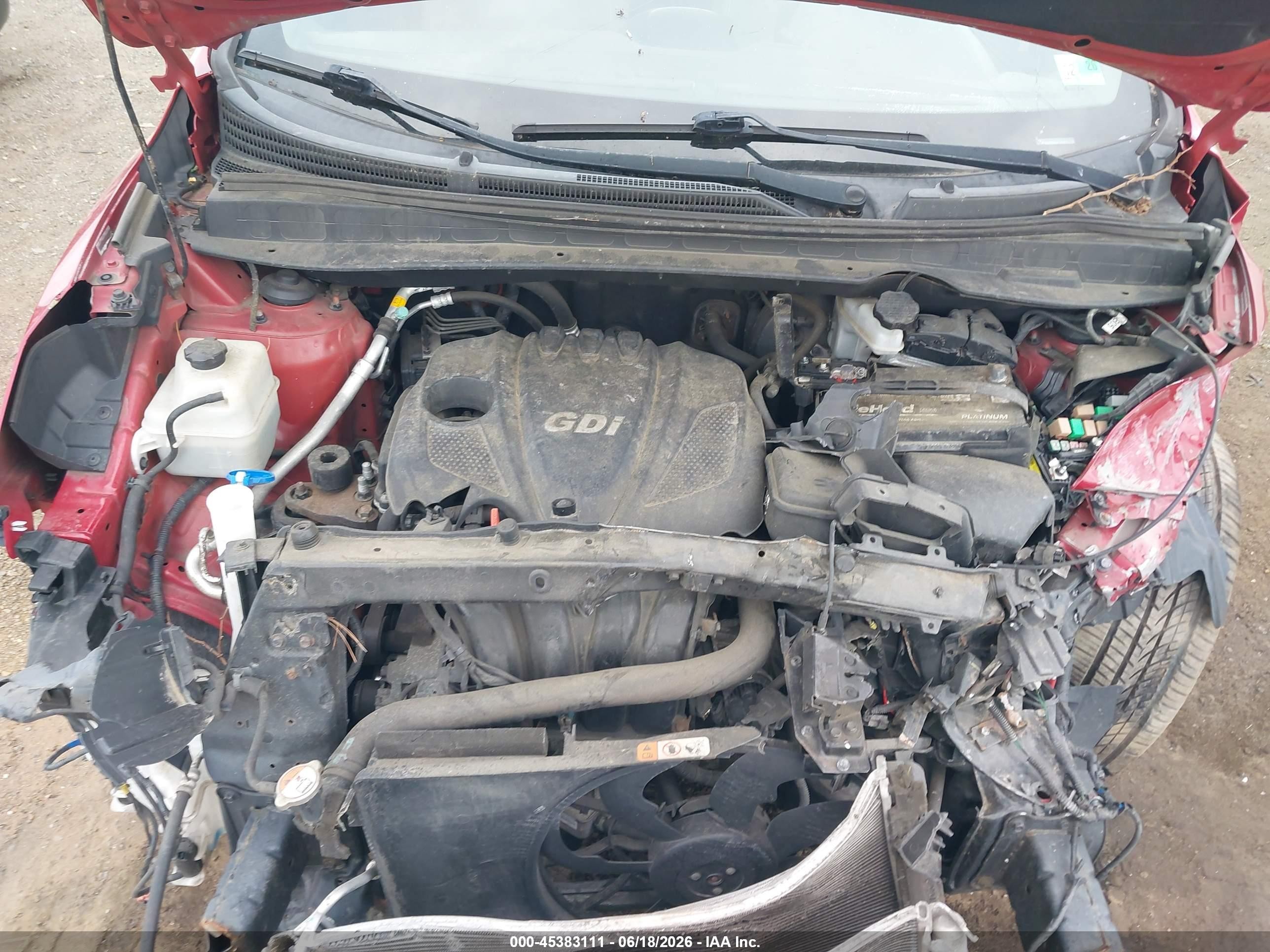 2014 Hyundai Tucson Limited Красный vin: KM8JU3AG8EU794344