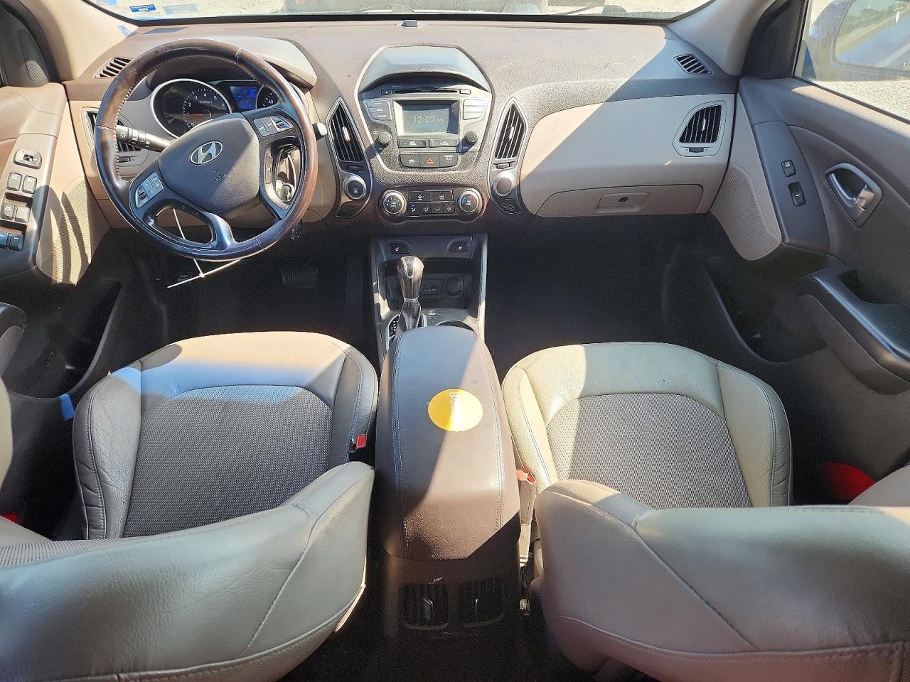 2014 Hyundai Tucson Se Blue vin: KM8JU3AG8EU858155