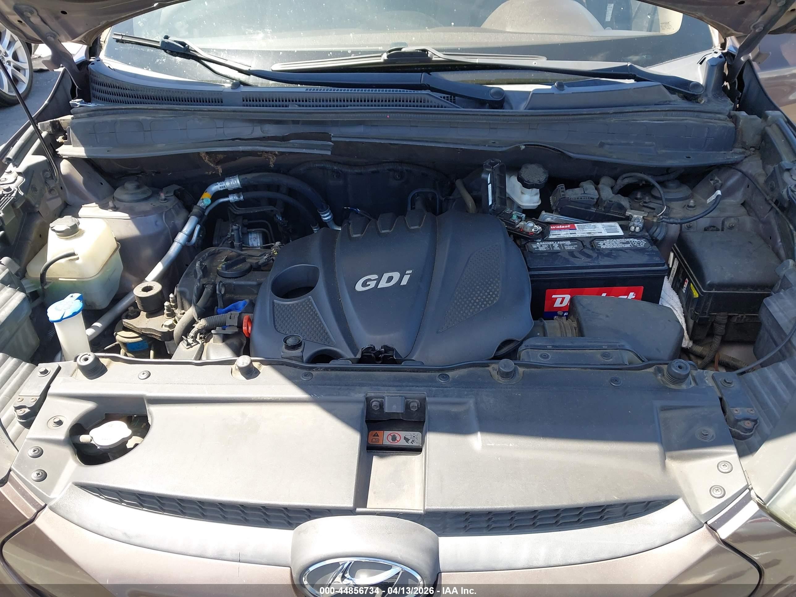 2014 Hyundai Tucson Se Brown vin: KM8JU3AG8EU875537