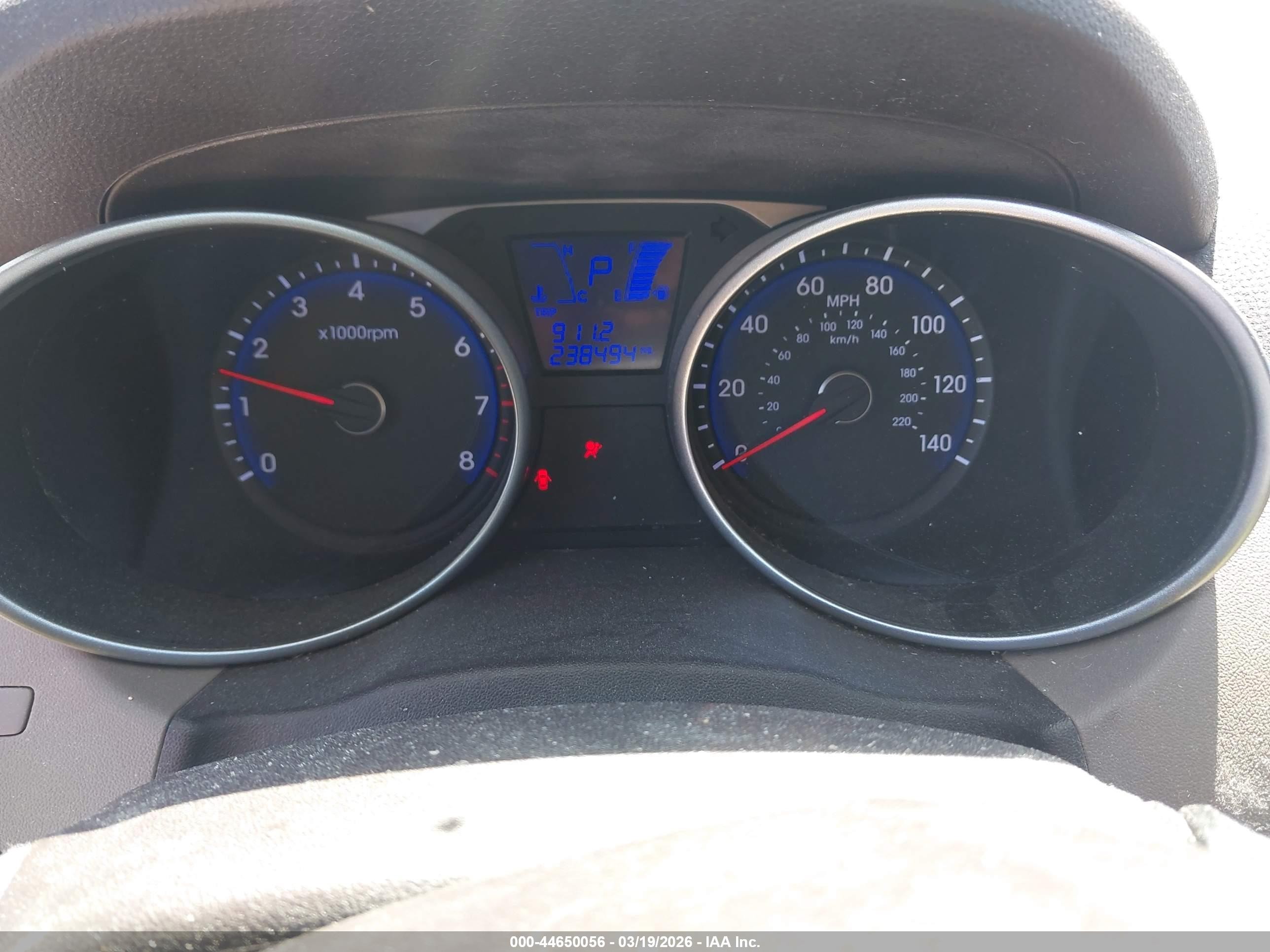 2015 Hyundai Tucson Se Red vin: KM8JU3AG8FU042404