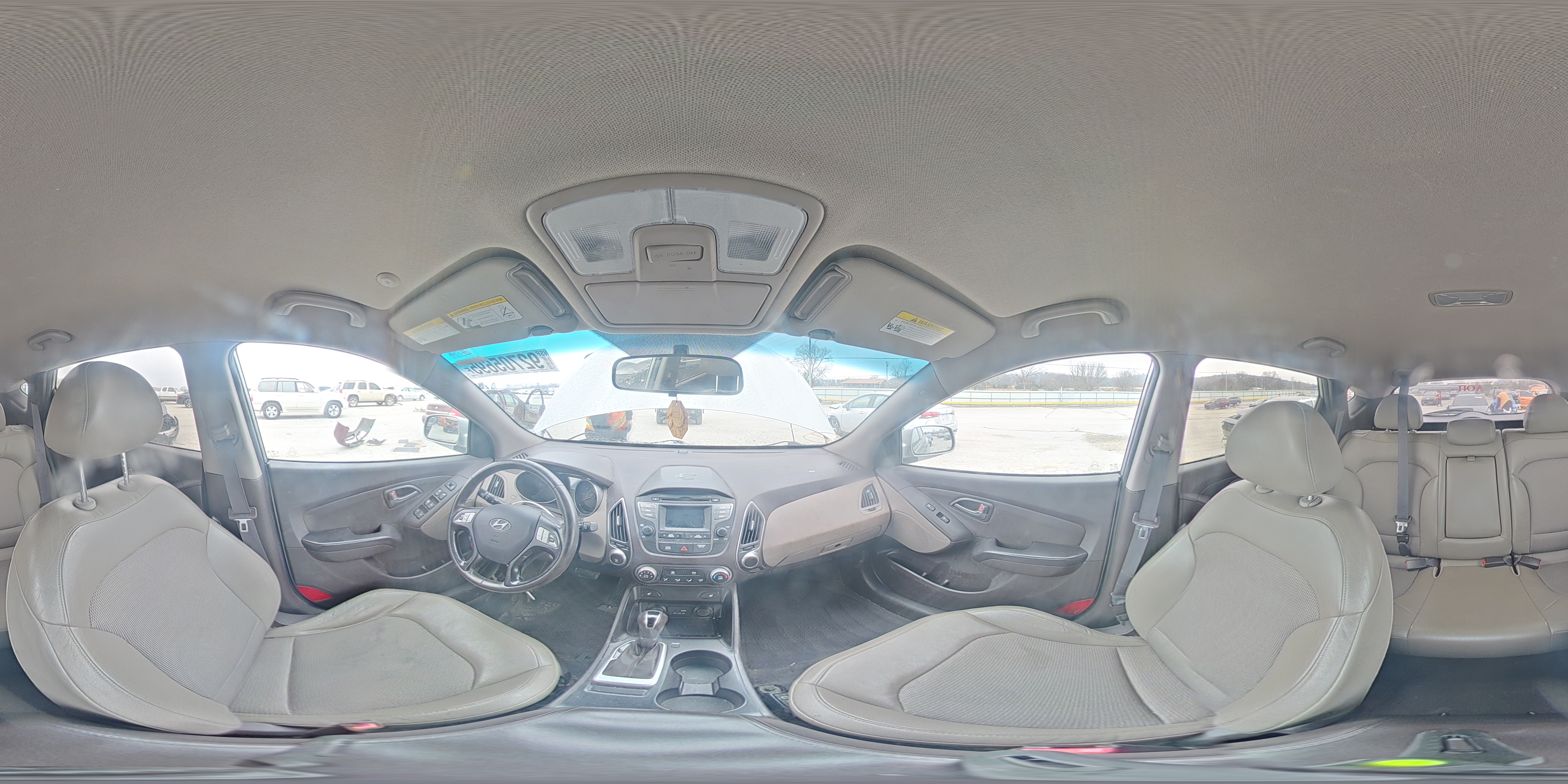 2015 Hyundai Tucson Limited Silver vin: KM8JU3AG8FU047313