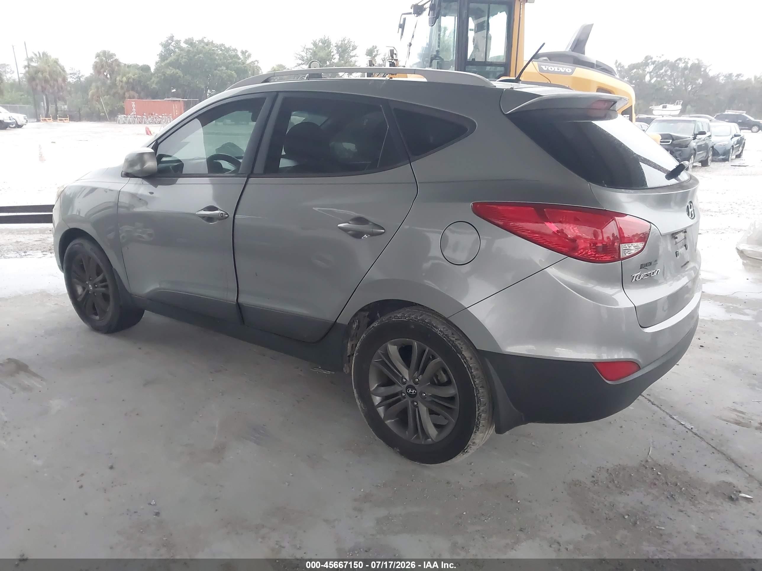 2015 Hyundai Tucson Se Green vin: KM8JU3AG8FU089206