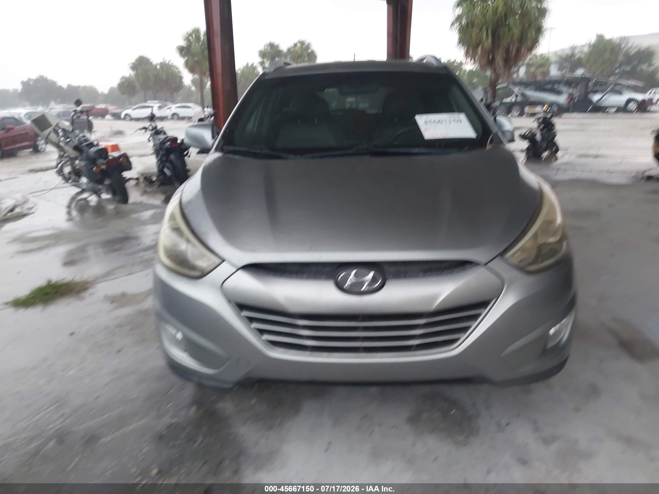 2015 Hyundai Tucson Se Green vin: KM8JU3AG8FU089206