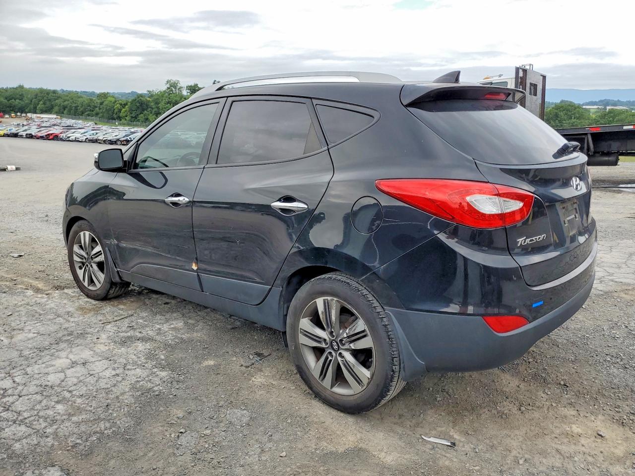 2014 Hyundai Tucson Limited Black vin: KM8JU3AG9EU793929