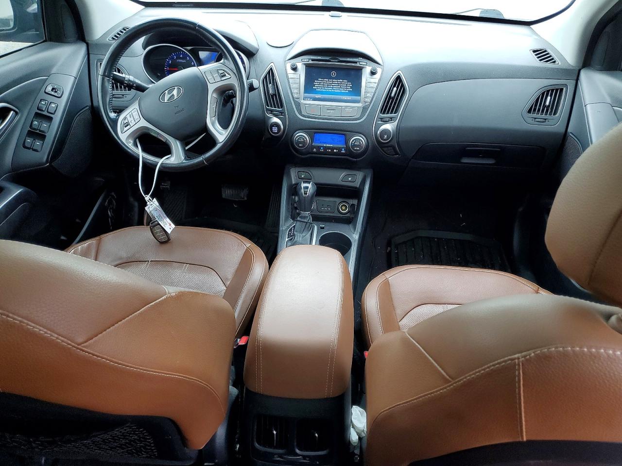 2014 Hyundai Tucson Limited Black vin: KM8JU3AG9EU793929