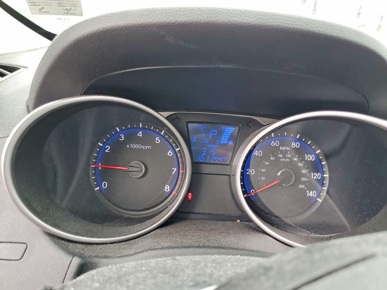 2014 Hyundai Tucson Limited Black vin: KM8JU3AG9EU793929