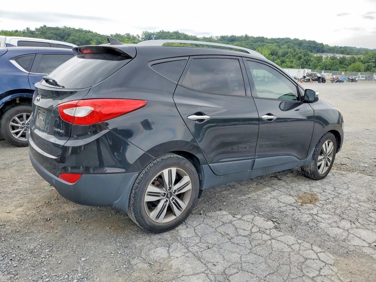 2014 Hyundai Tucson Limited Black vin: KM8JU3AG9EU793929