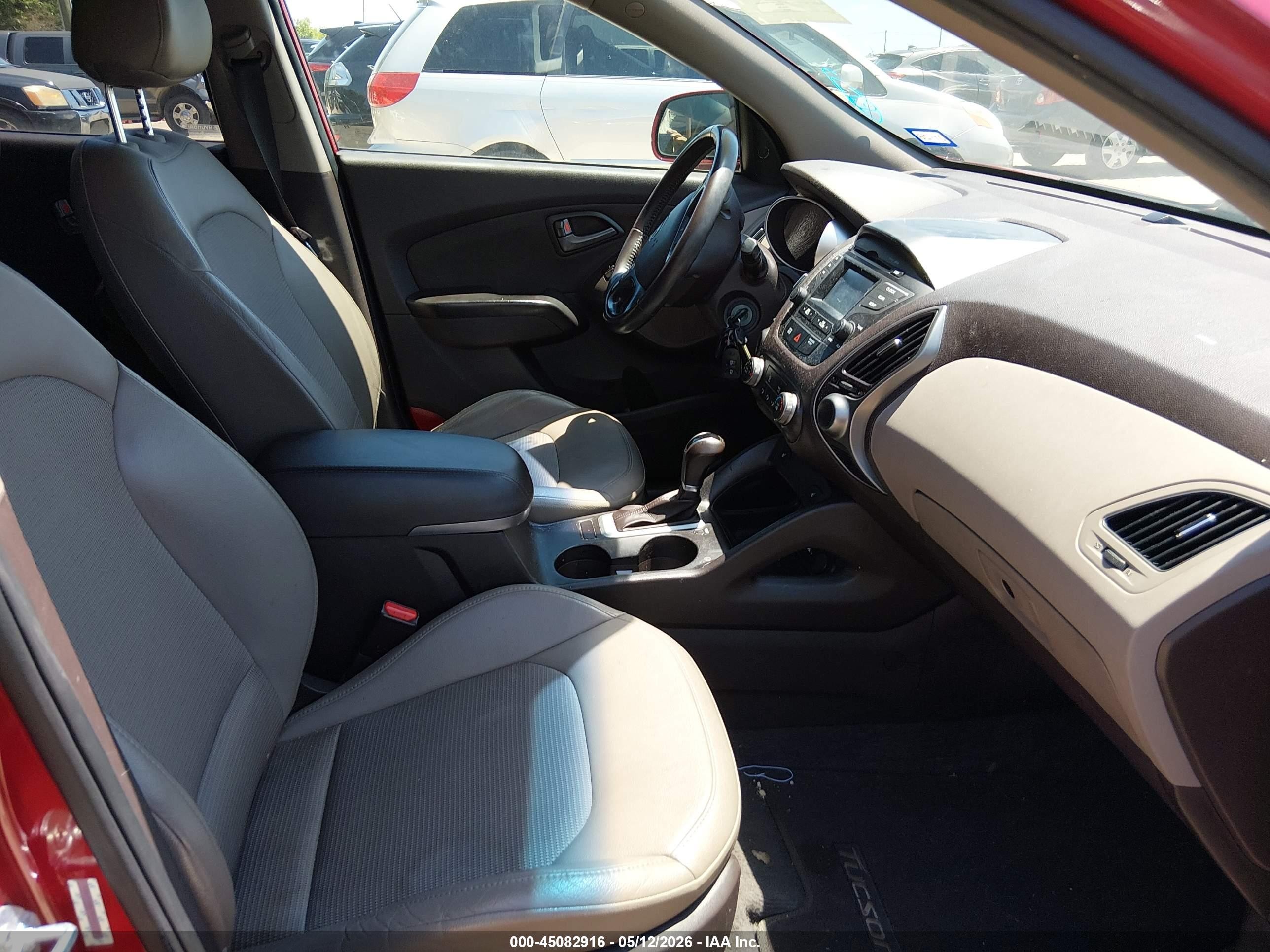 2014 Hyundai Tucson Se Red vin: KM8JU3AG9EU827593