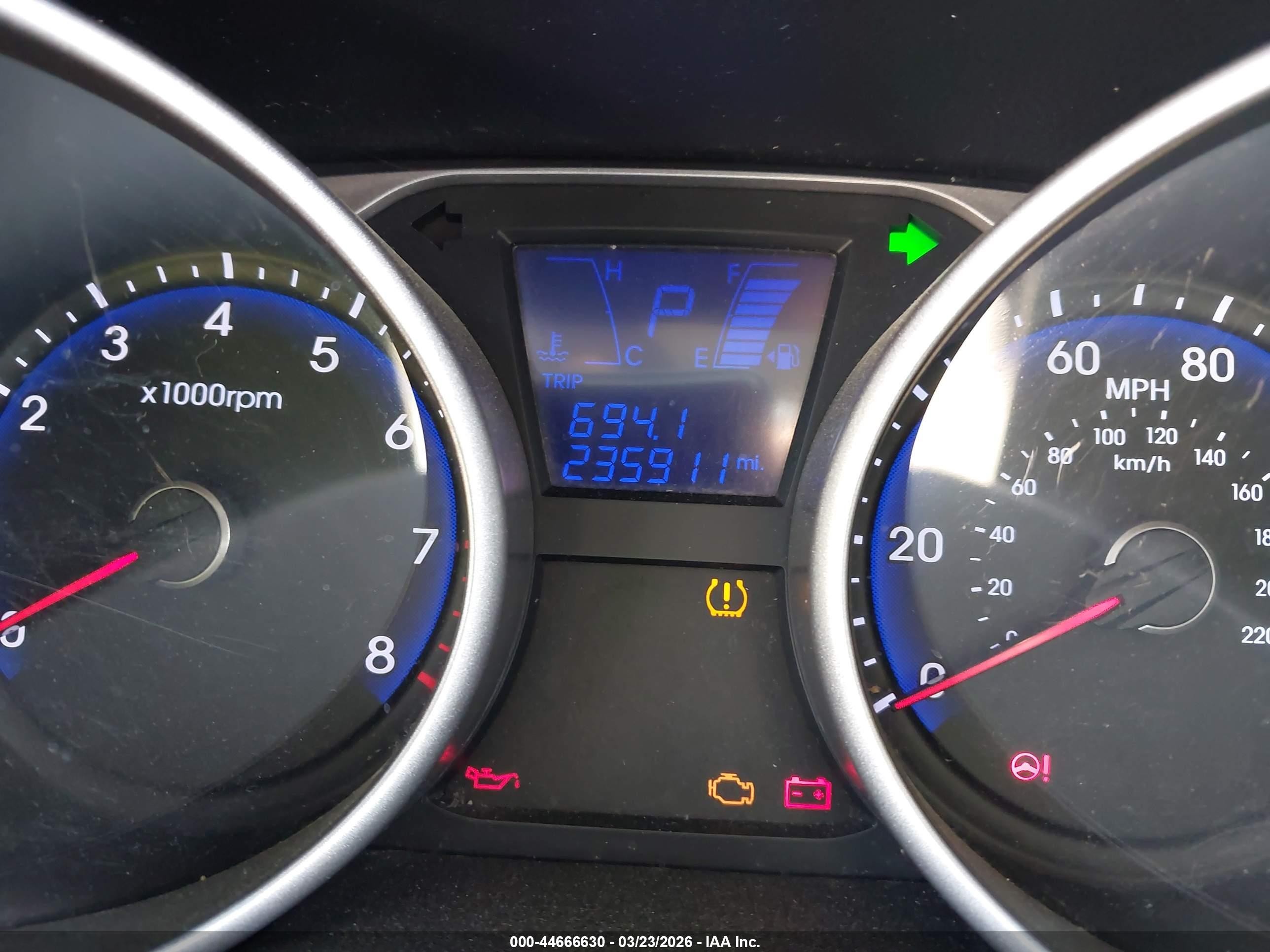 2014 Hyundai Tucson Se Серый vin: KM8JU3AG9EU847469