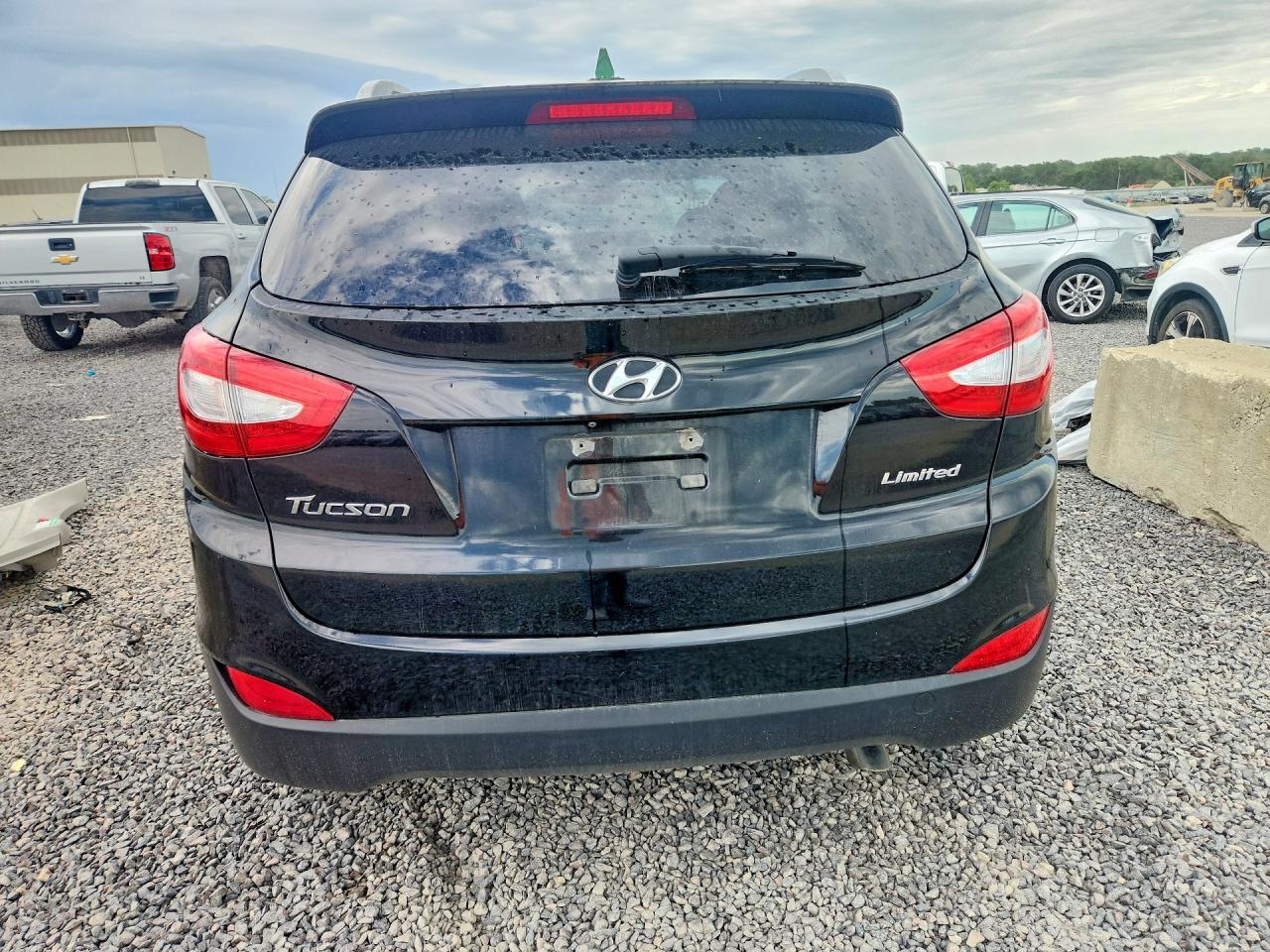 2014 Hyundai Tucson Limited Black vin: KM8JU3AG9EU850291