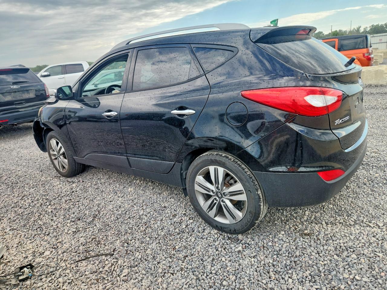 2014 Hyundai Tucson Limited Black vin: KM8JU3AG9EU850291