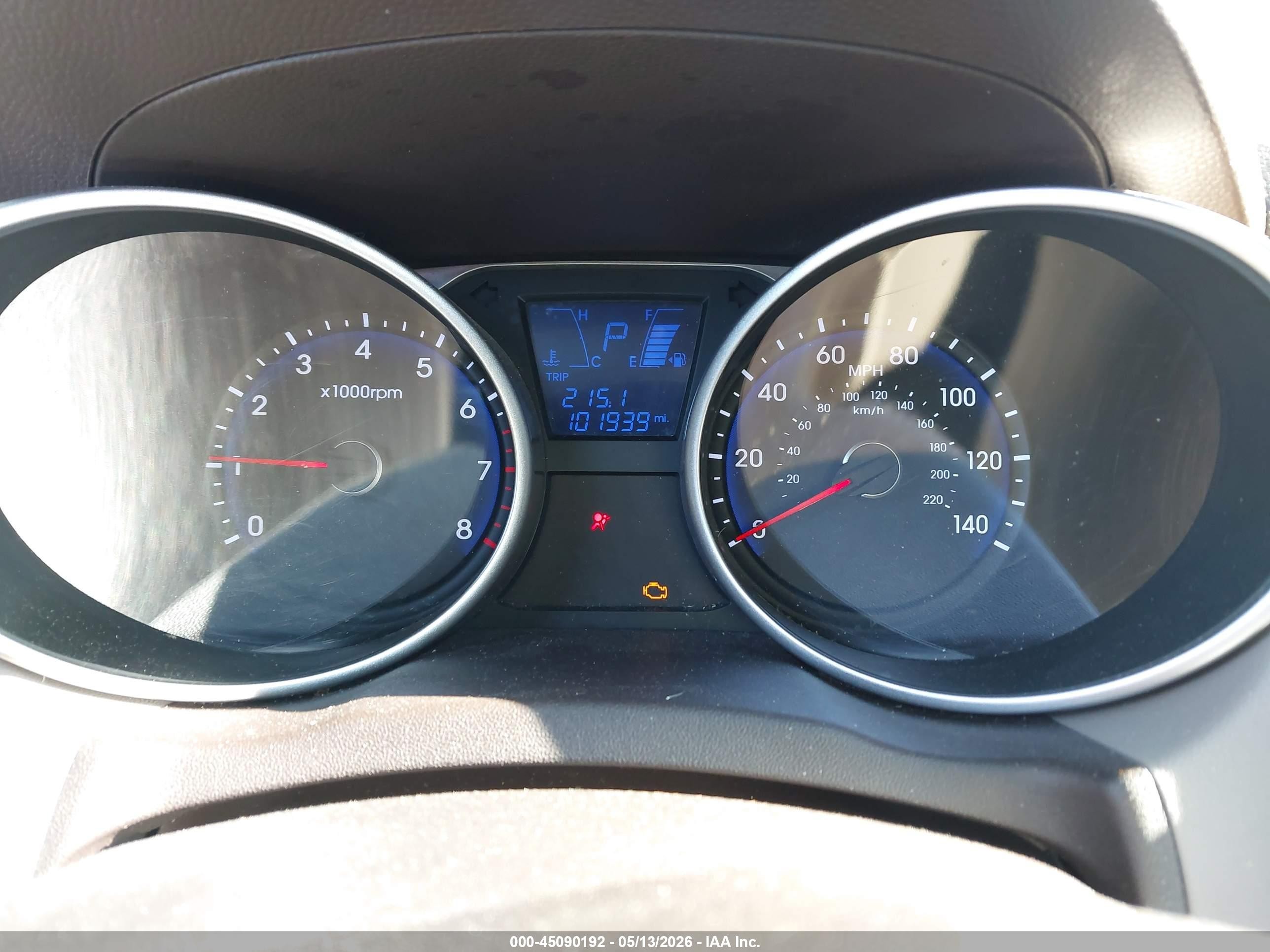 2014 Hyundai Tucson Limited Серебряный vin: KM8JU3AG9EU945711