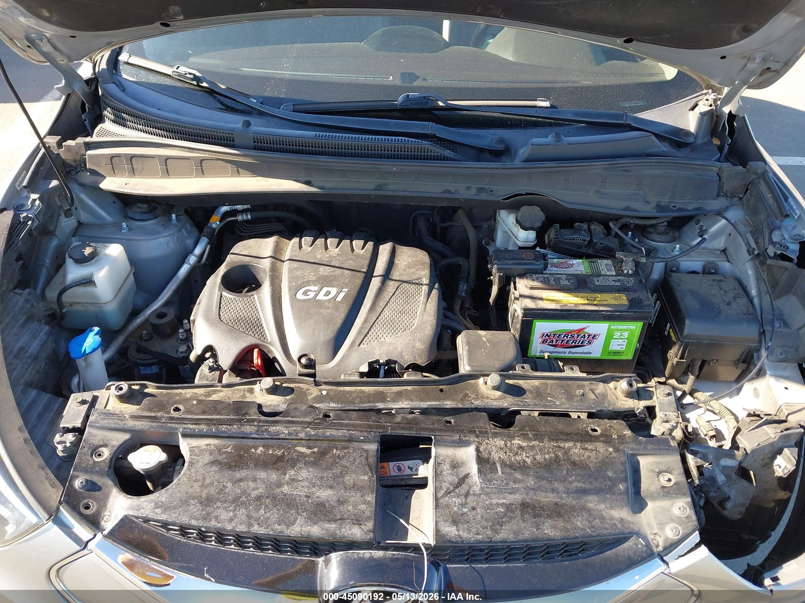 2014 Hyundai Tucson Limited Серебряный vin: KM8JU3AG9EU945711