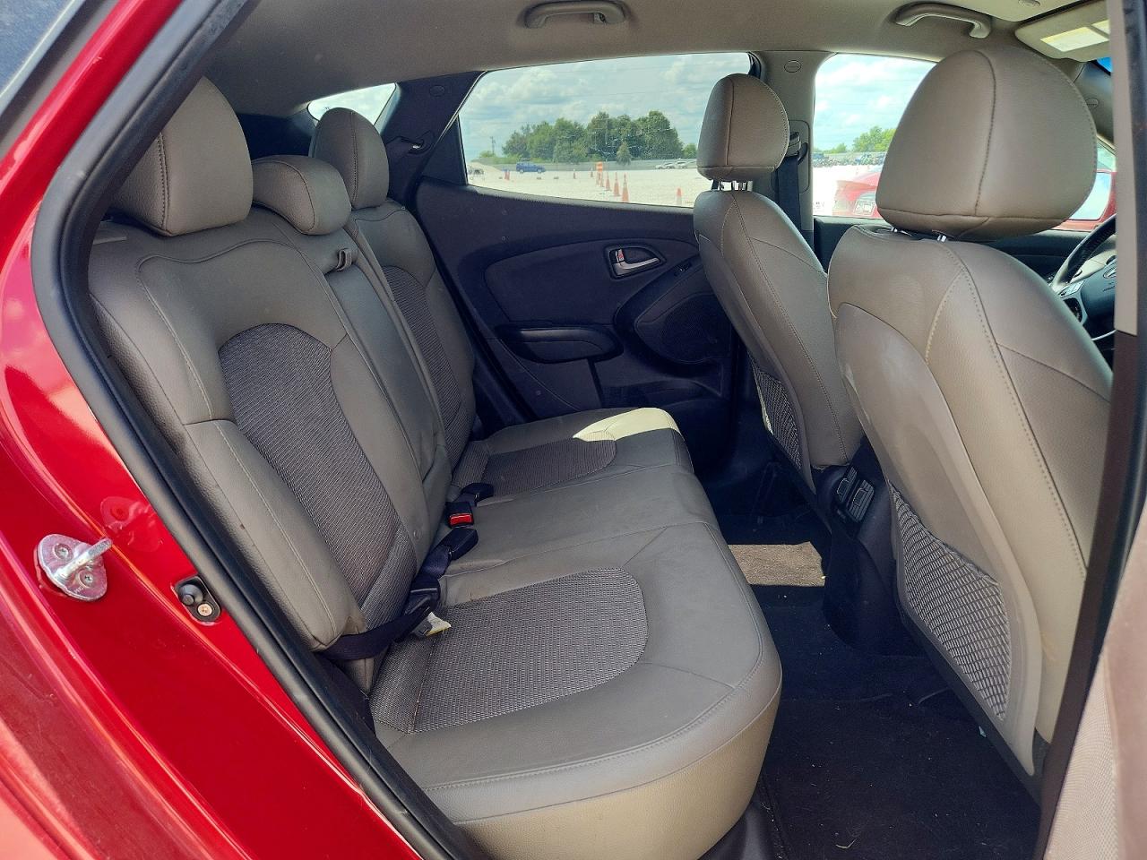 2015 Hyundai Tucson Se Red vin: KM8JU3AG9FU109155