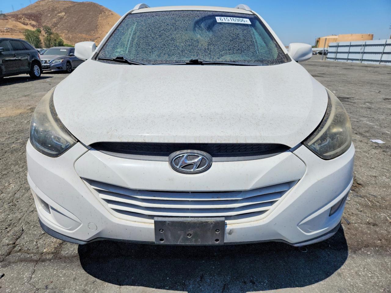 2015 Hyundai Tucson Se White vin: KM8JU3AG9FU110113