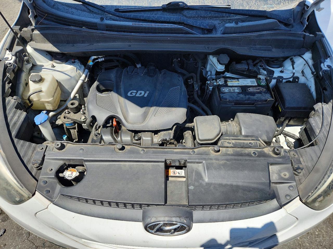 2015 Hyundai Tucson Se White vin: KM8JU3AG9FU110113