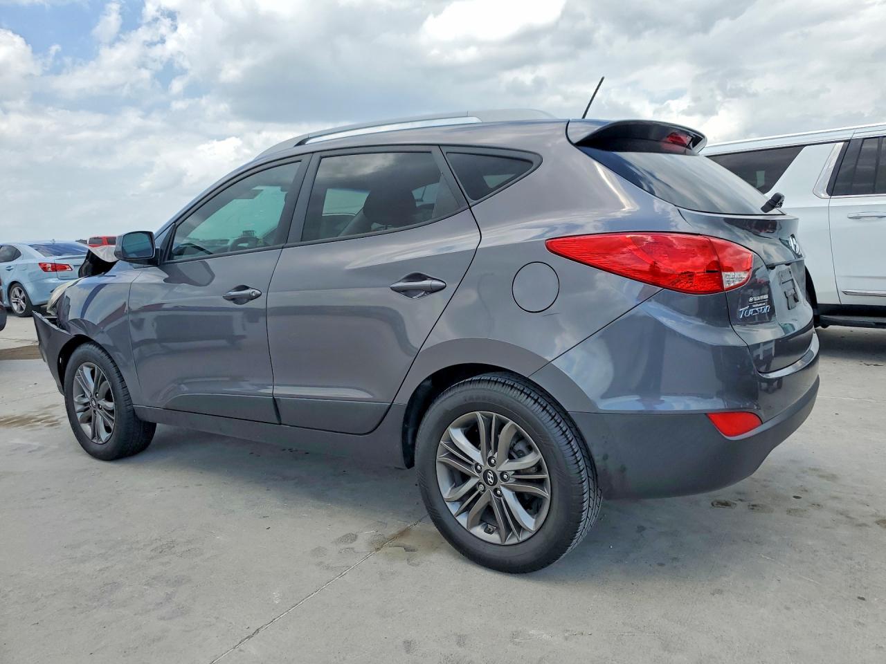 2015 Hyundai Tucson Se Серый vin: KM8JU3AG9FU968097
