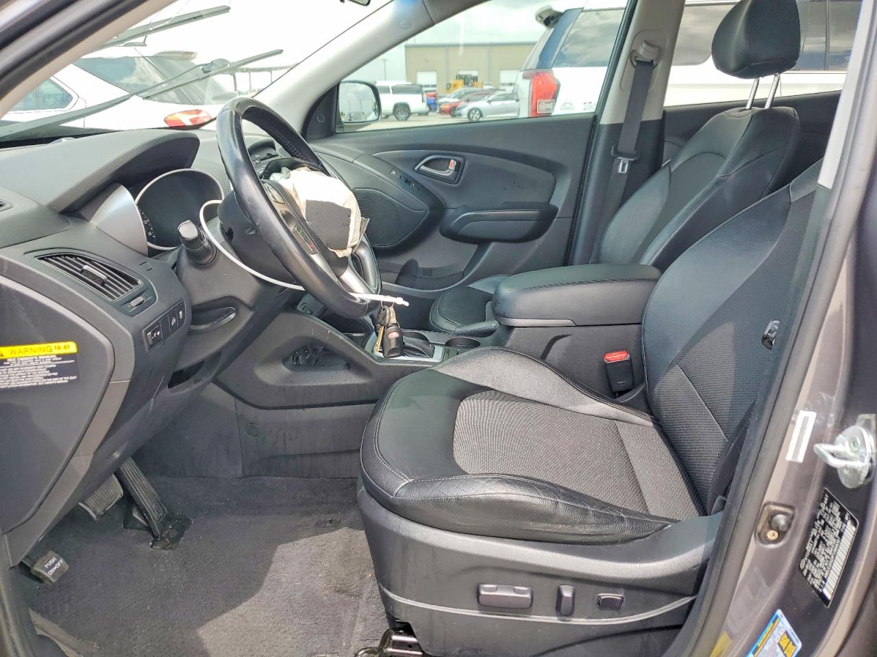2015 Hyundai Tucson Se Серый vin: KM8JU3AG9FU968097