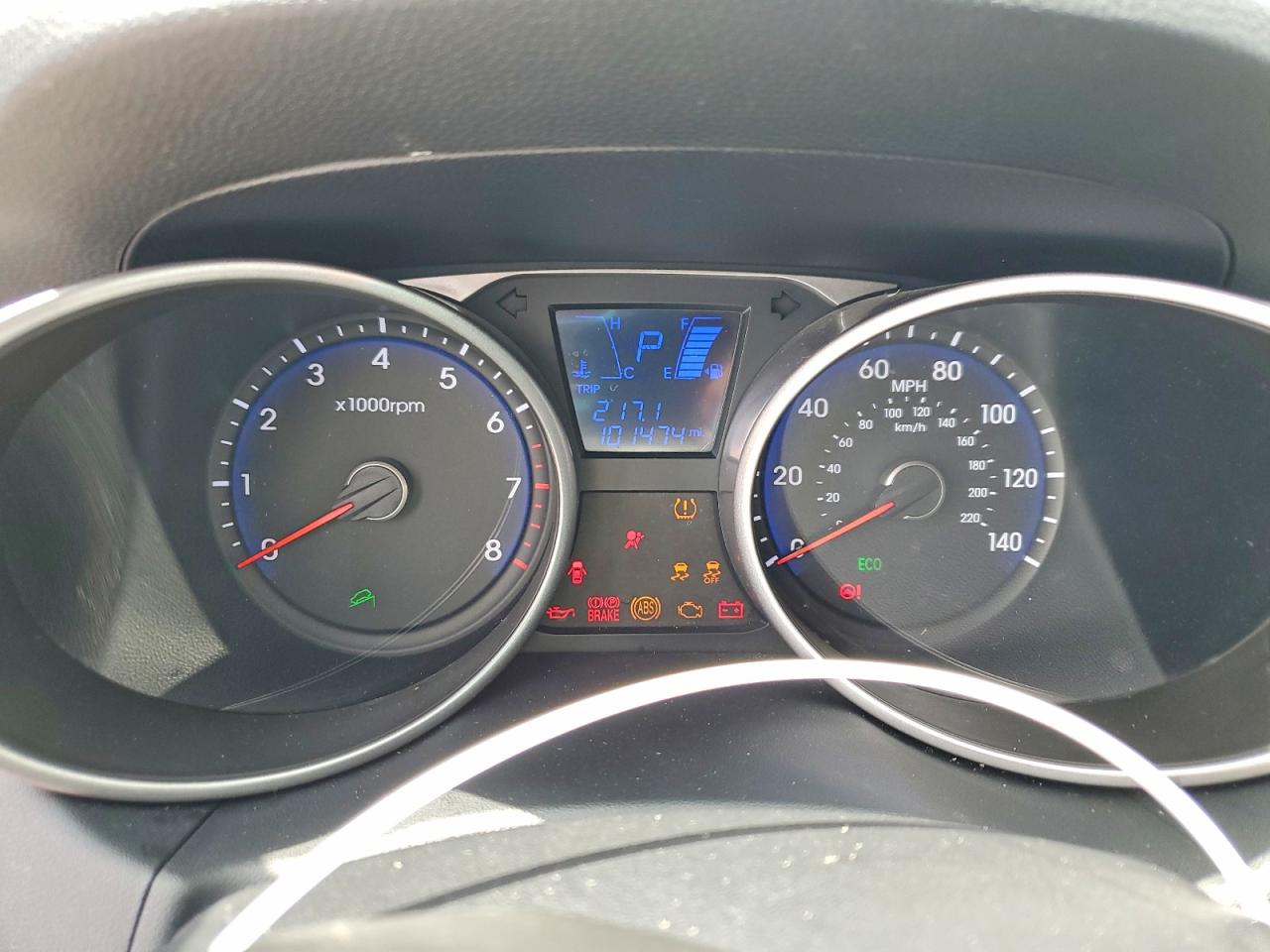 2015 Hyundai Tucson Se Серый vin: KM8JU3AG9FU968097