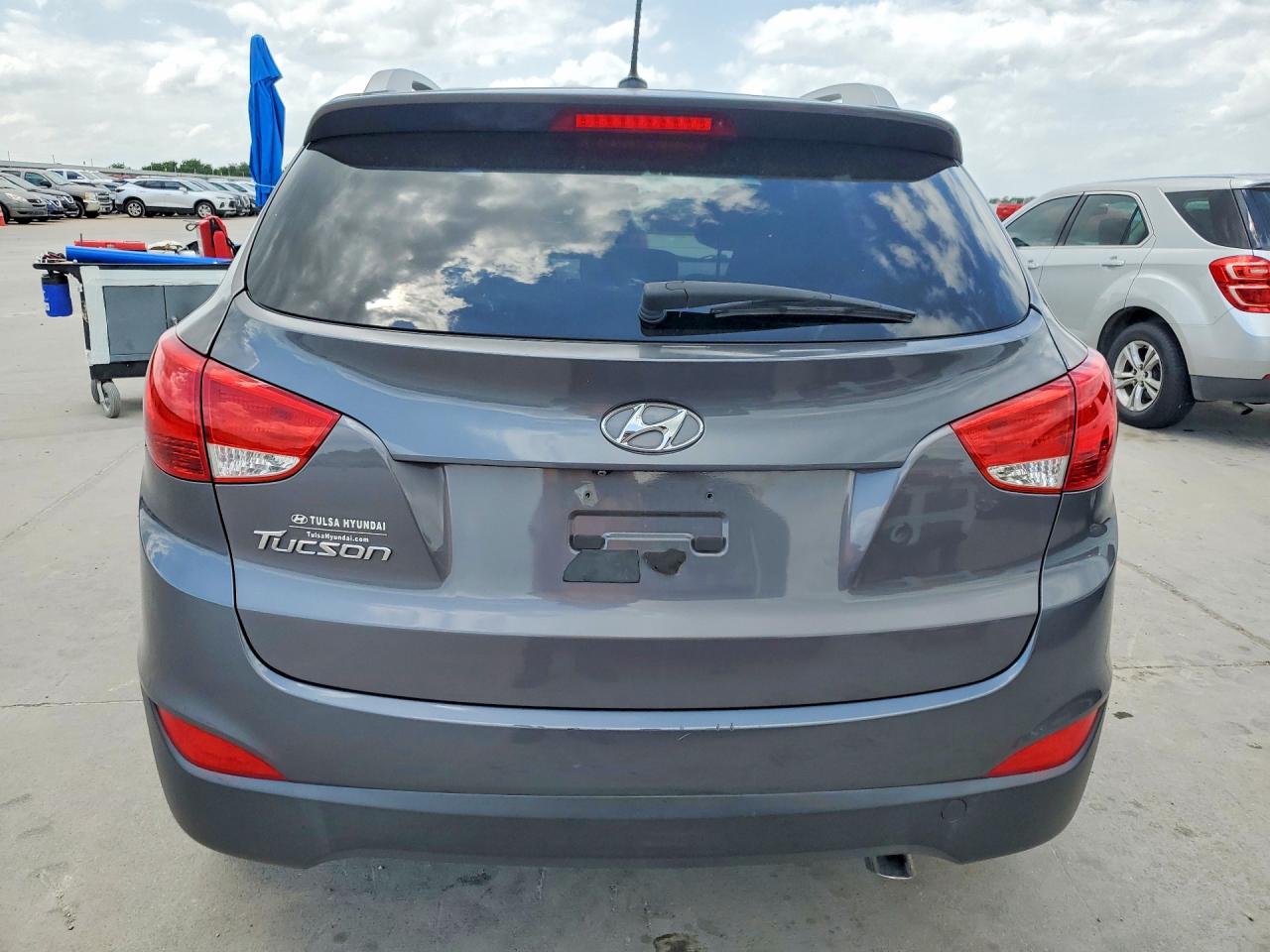 2015 Hyundai Tucson Se Серый vin: KM8JU3AG9FU968097