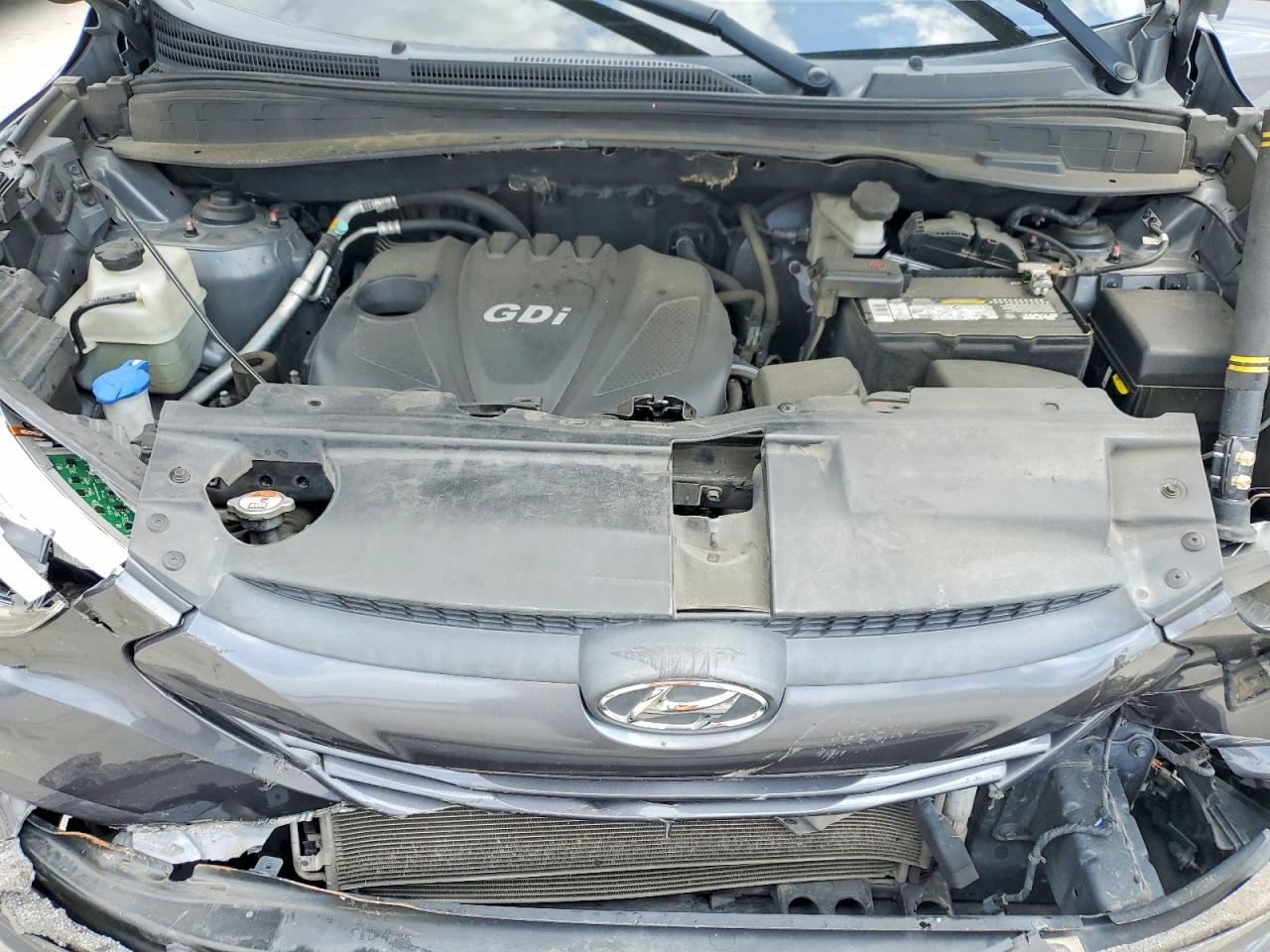 2015 Hyundai Tucson Se Серый vin: KM8JU3AG9FU968097