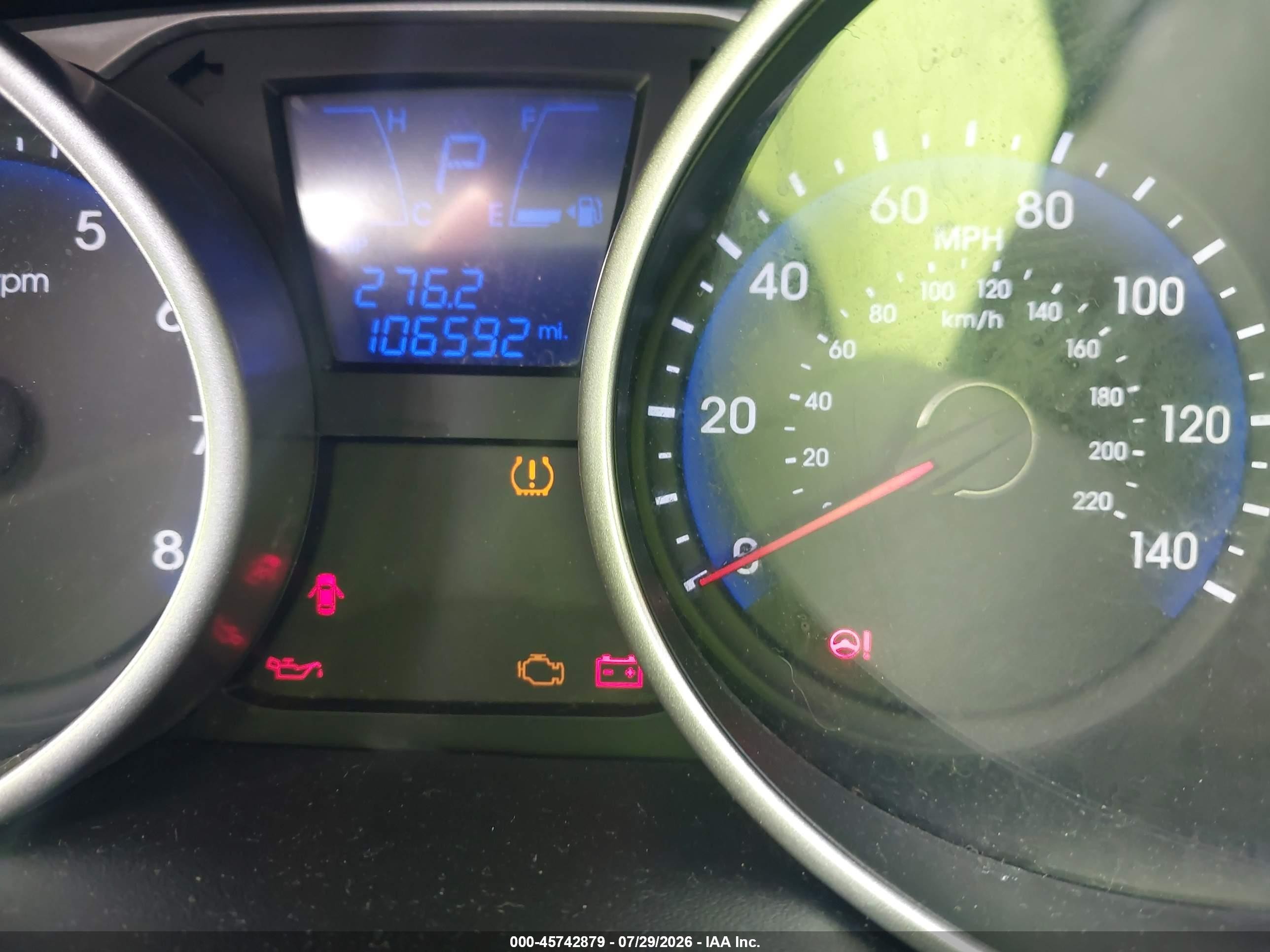 2014 Hyundai Tucson Se Серебряный vin: KM8JU3AGXEU790800