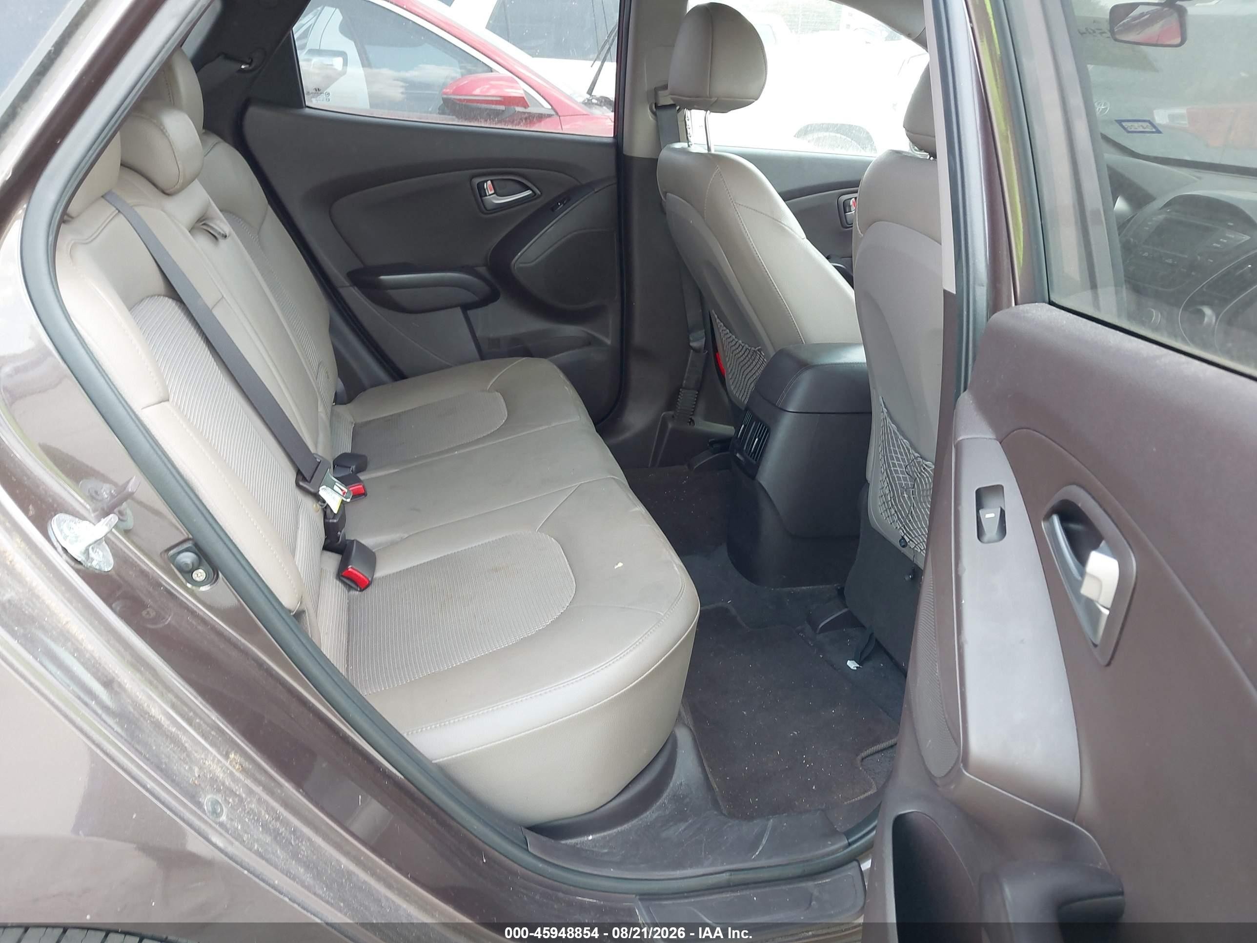 2014 Hyundai Tucson Se Коричневый vin: KM8JU3AGXEU827716