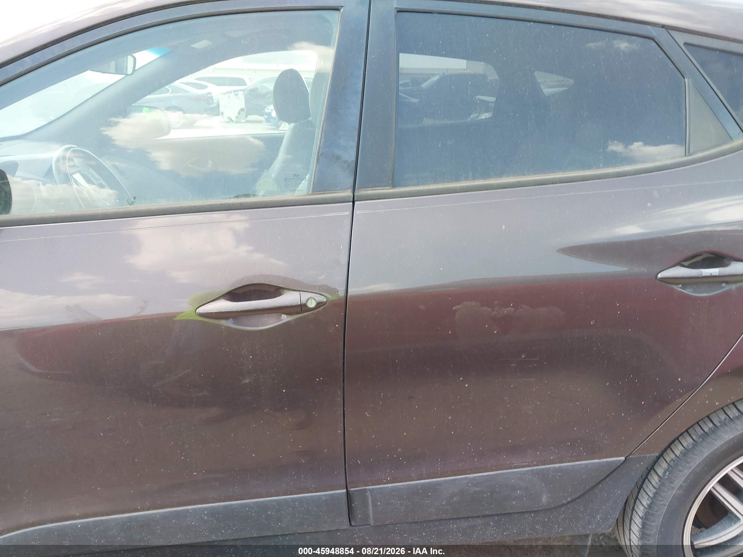 2014 Hyundai Tucson Se Коричневый vin: KM8JU3AGXEU827716
