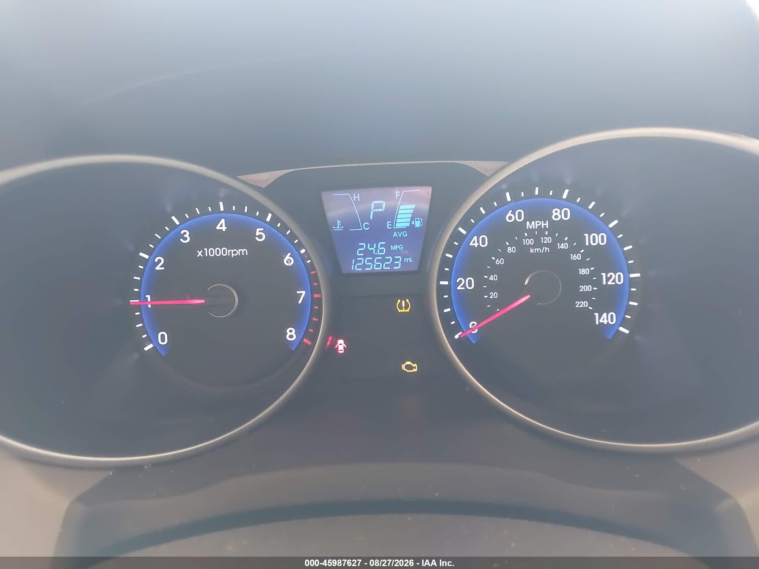 2014 Hyundai Tucson Se Red vin: KM8JU3AGXEU876477