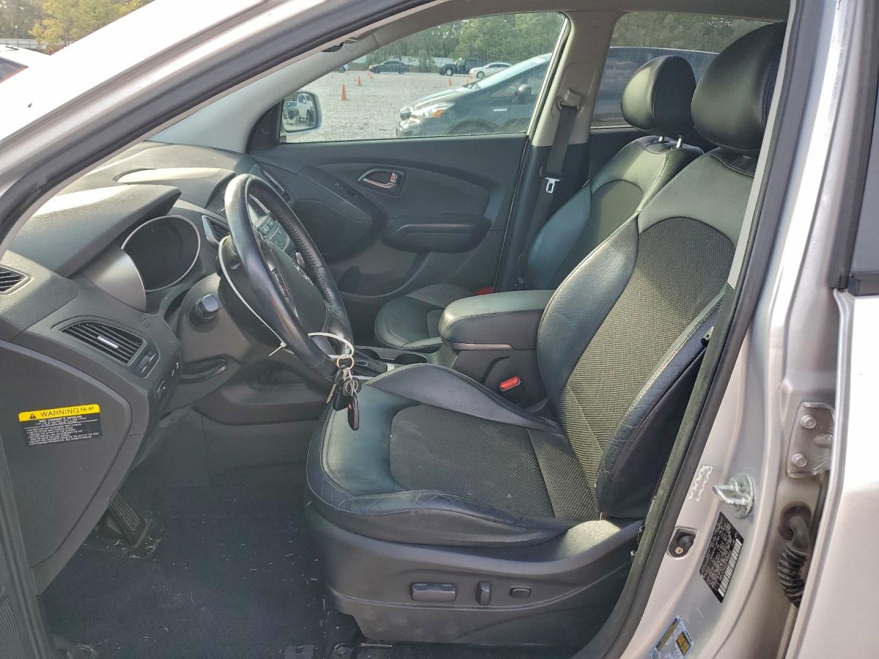 2014 Hyundai Tucson Gls Silver vin: KM8JU3AGXEU930456