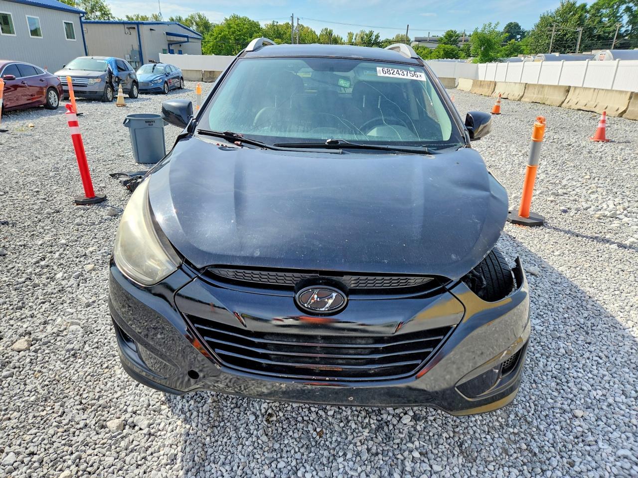 2014 Hyundai Tucson Se Black vin: KM8JU3AGXEU934555