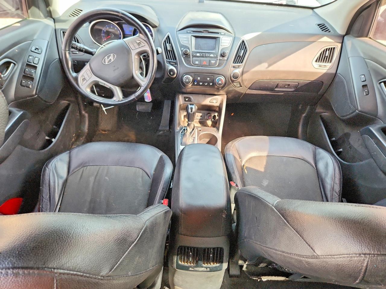 2014 Hyundai Tucson Se Black vin: KM8JU3AGXEU934555