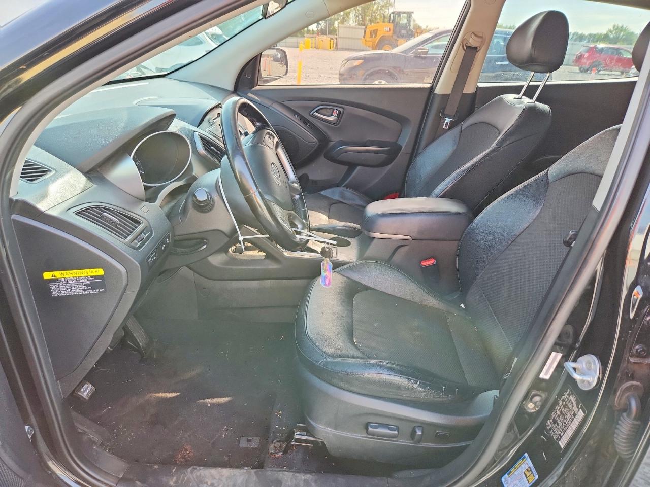 2014 Hyundai Tucson Se Black vin: KM8JU3AGXEU934555