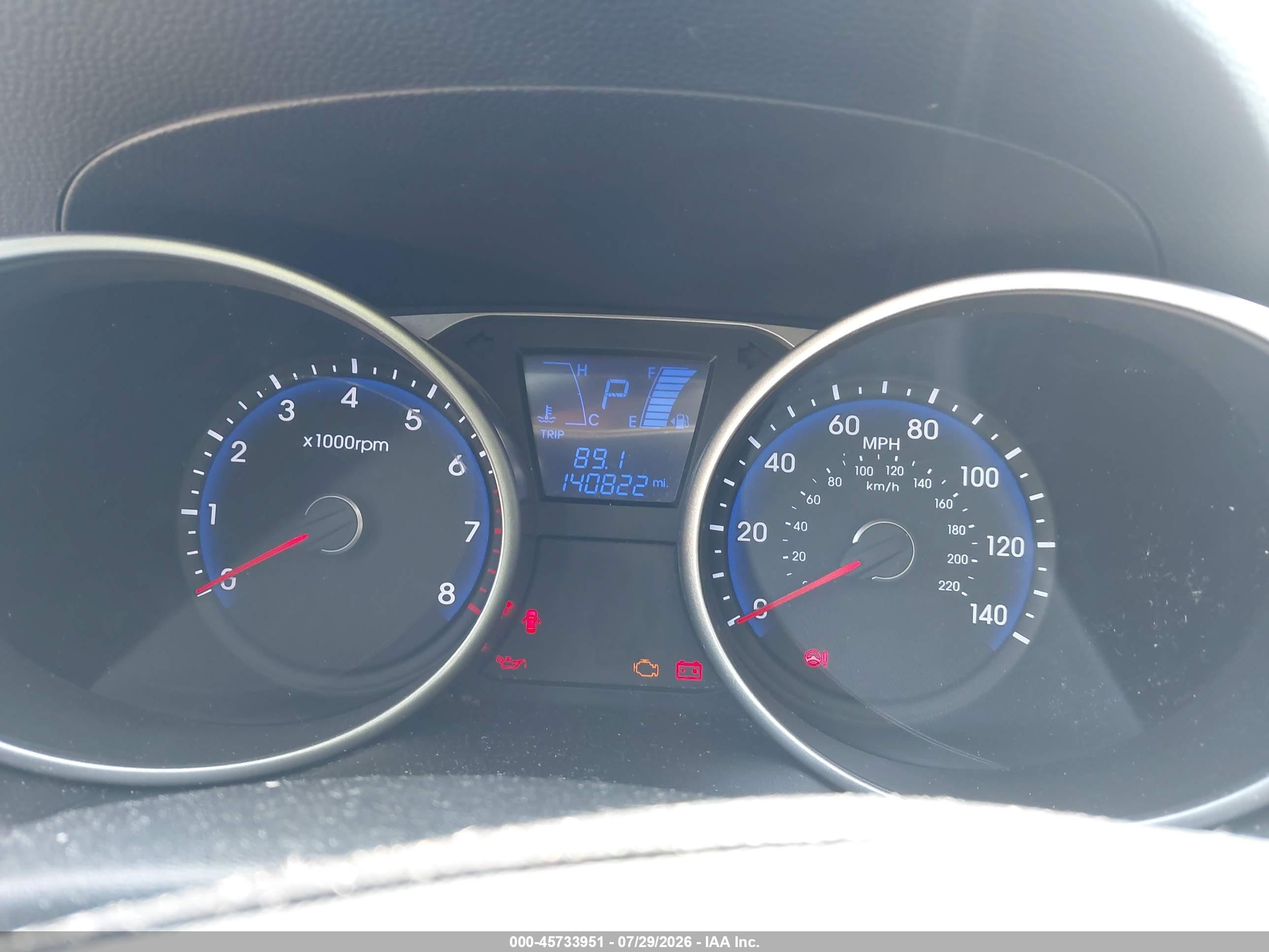2015 Hyundai Tucson Limited Черный vin: KM8JU3AGXFU091829