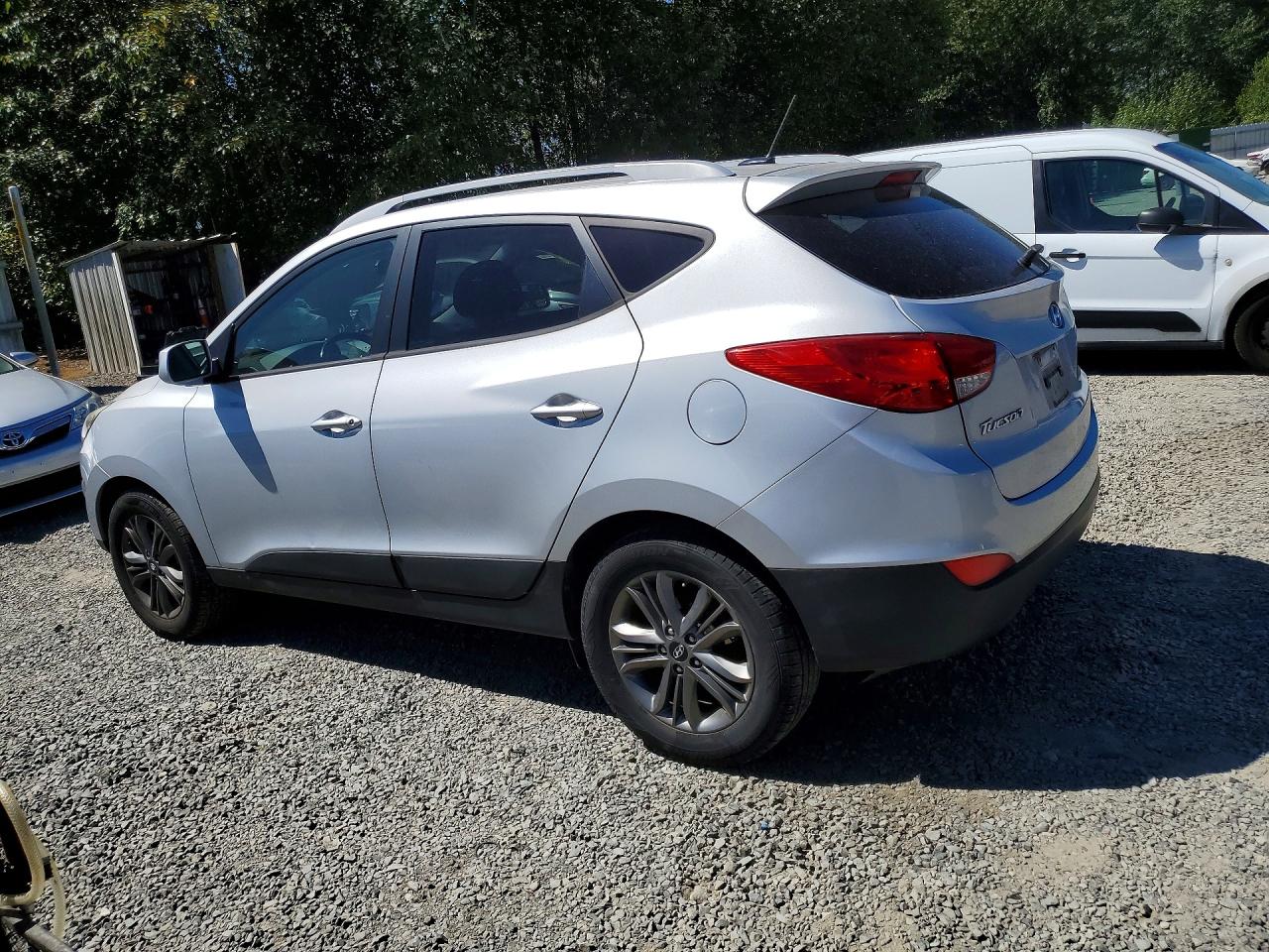 2015 Hyundai Tucson Se Silver vin: KM8JU3AGXFU975429