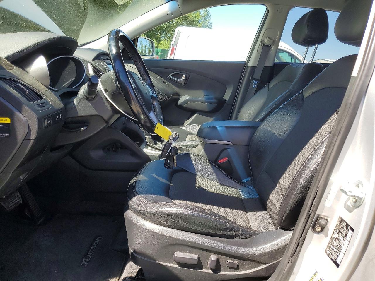 2015 Hyundai Tucson Se Silver vin: KM8JU3AGXFU975429