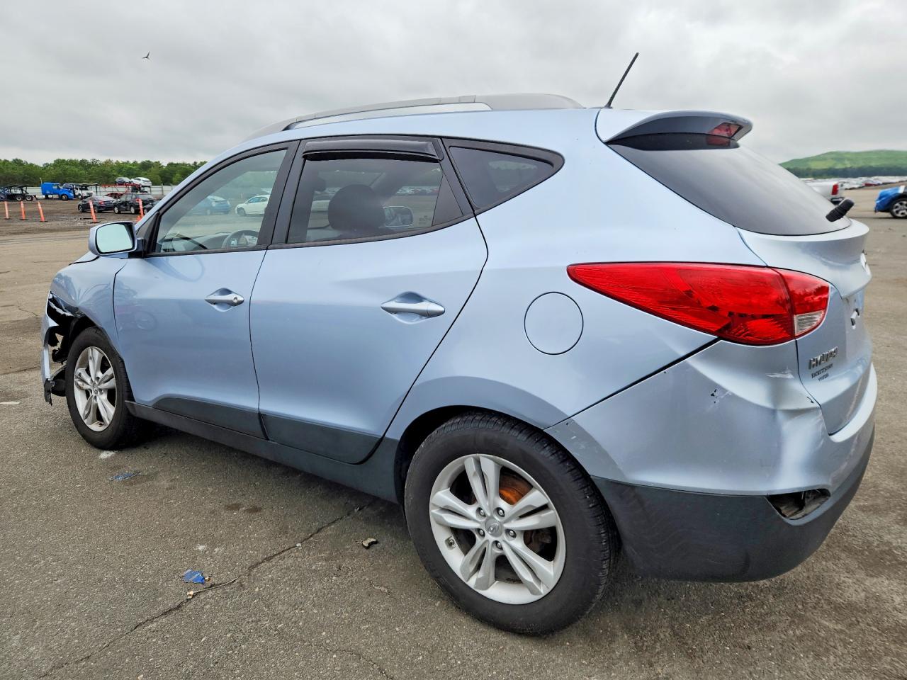 2011 Hyundai Tucson Gls Синий vin: KM8JUCAC0BU200631