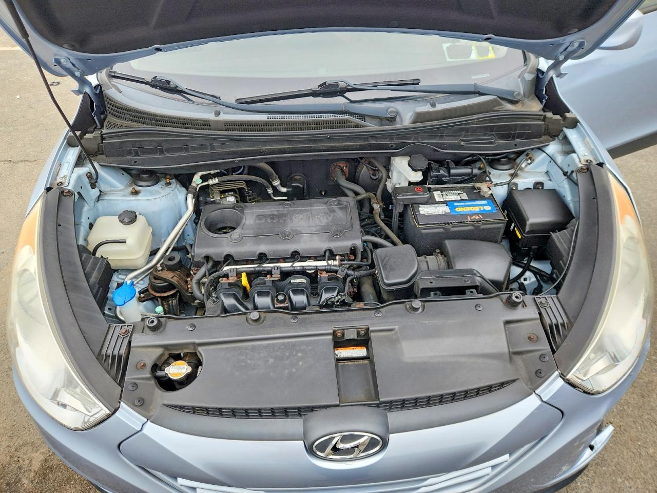 2011 Hyundai Tucson Gls Синий vin: KM8JUCAC0BU200631