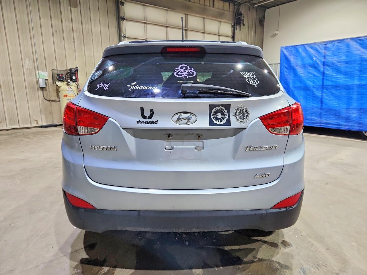 2011 Hyundai Tucson Gls Синий vin: KM8JUCAC0BU200676